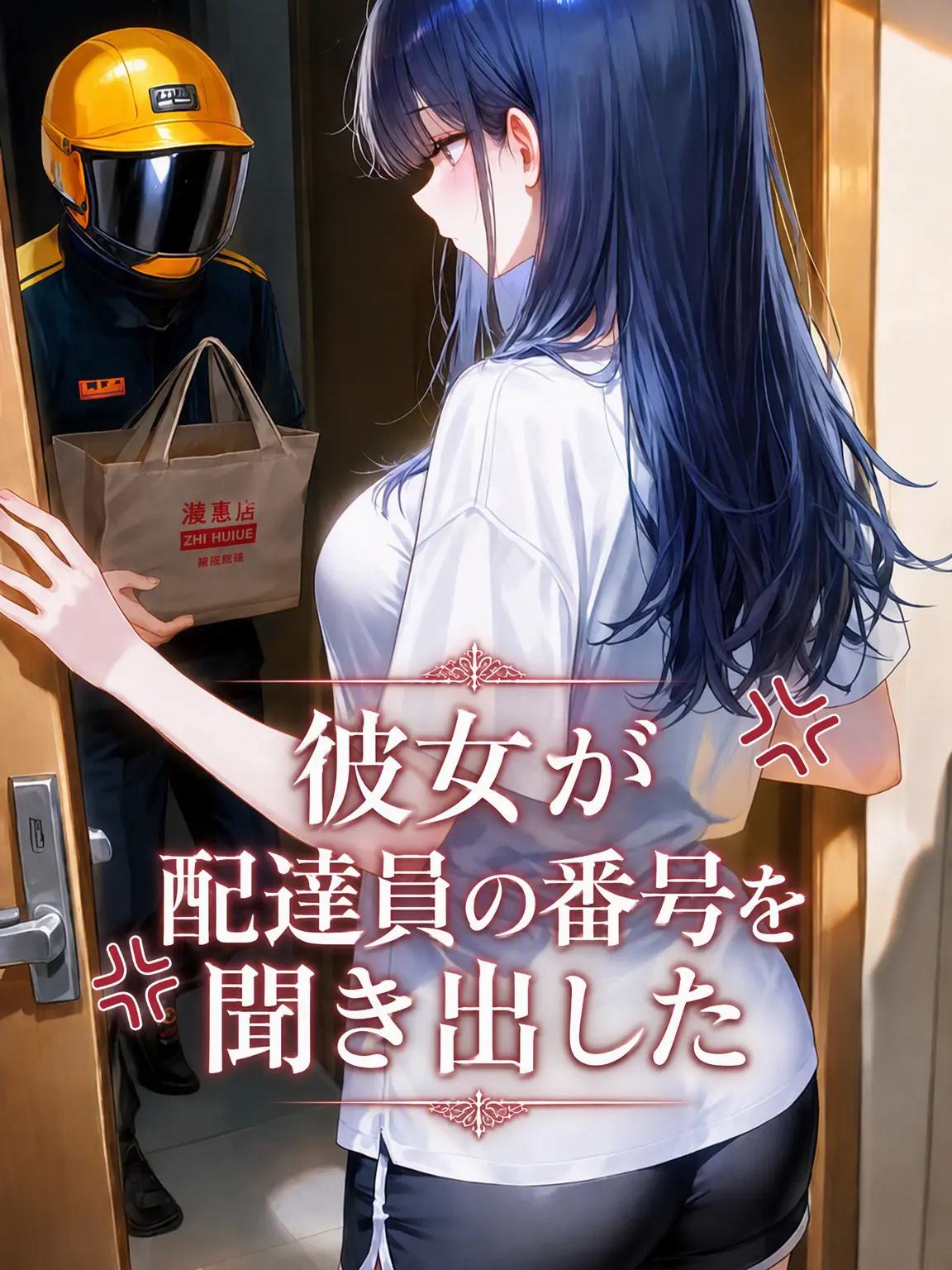 Otenba의 彼女が配達員の番号を聞いた
