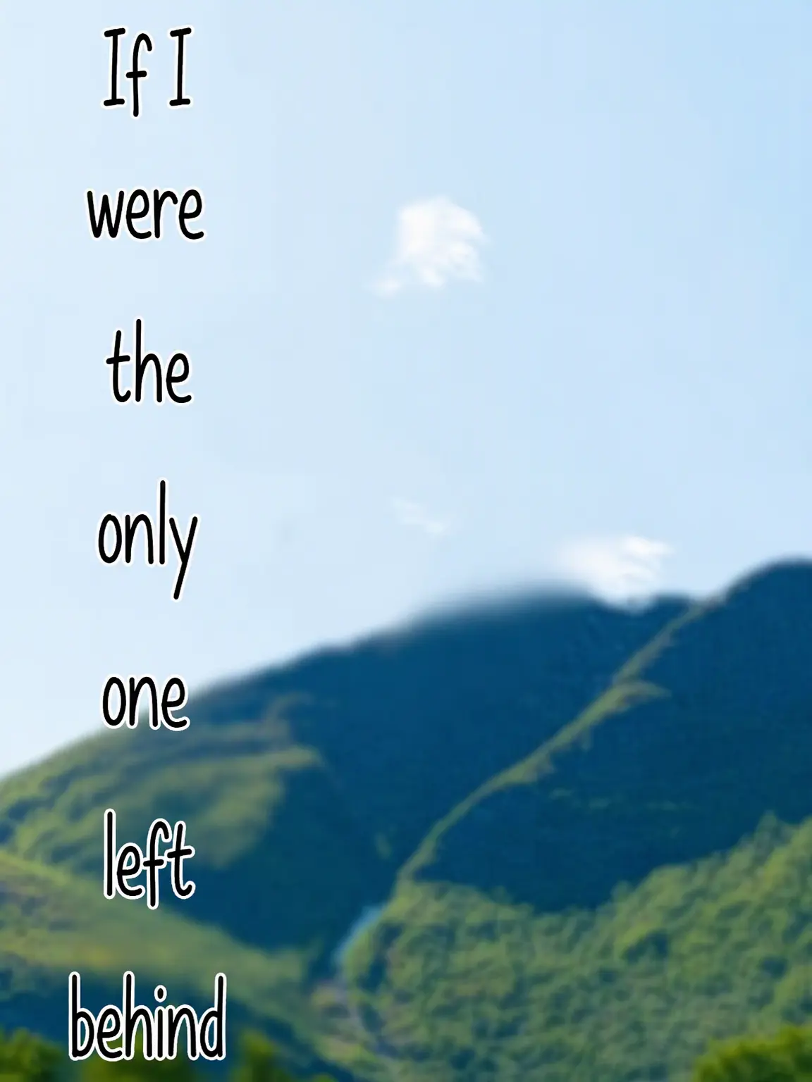 joeiw_123의 If I Were the Only One Left (Beast)