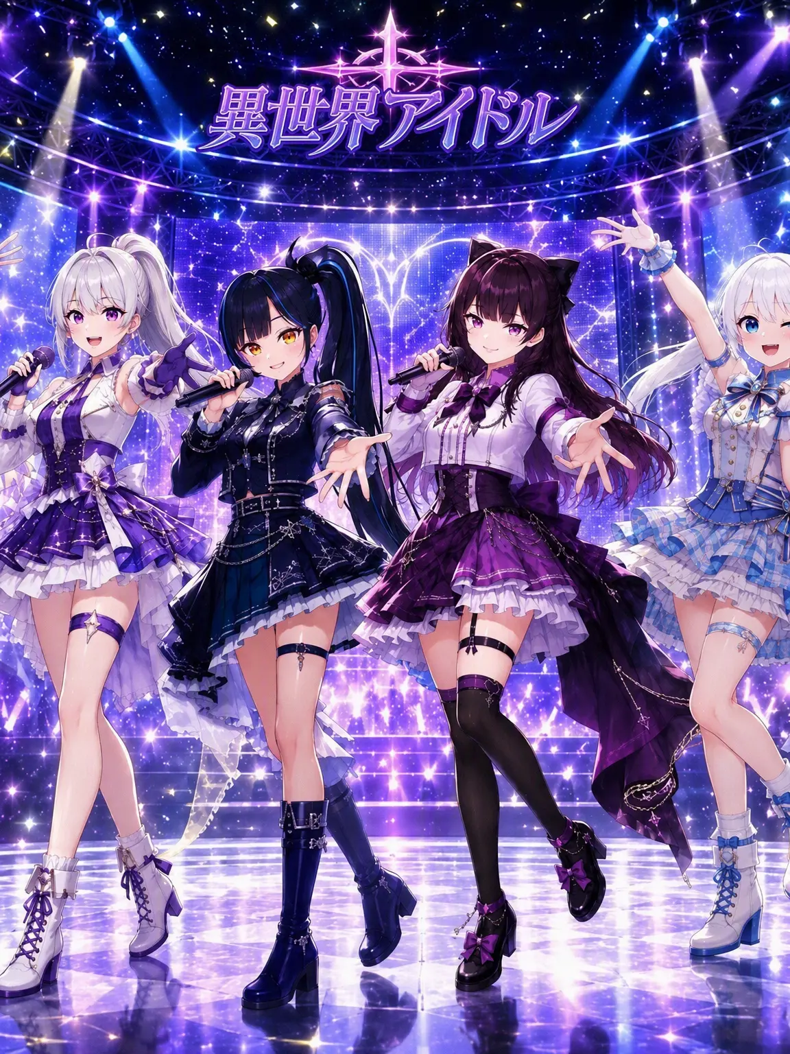 CloudyLeaf1830의 異世界アイドルの7人目メンバー