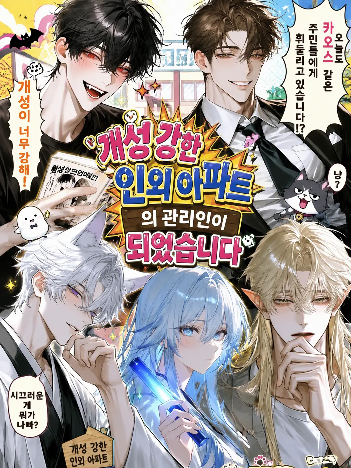 huga_14의 별난 인외 아파트의 관리인이 되었습니다