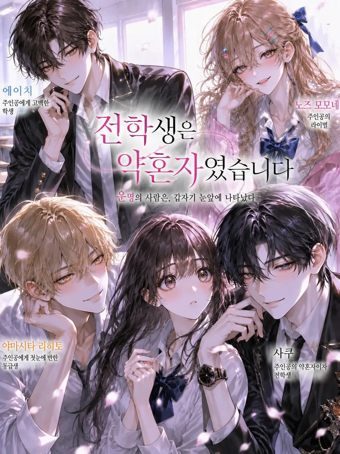 momonga1002의 전학생은 약혼자였습니다.