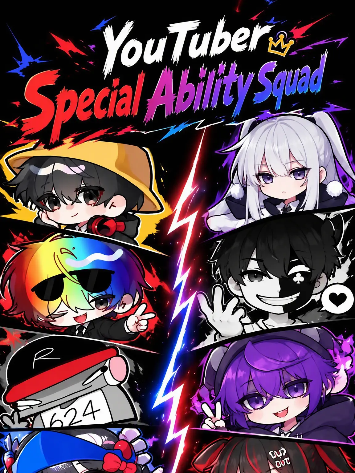 JUSTGUM의 YouTuber Special Ability Unit