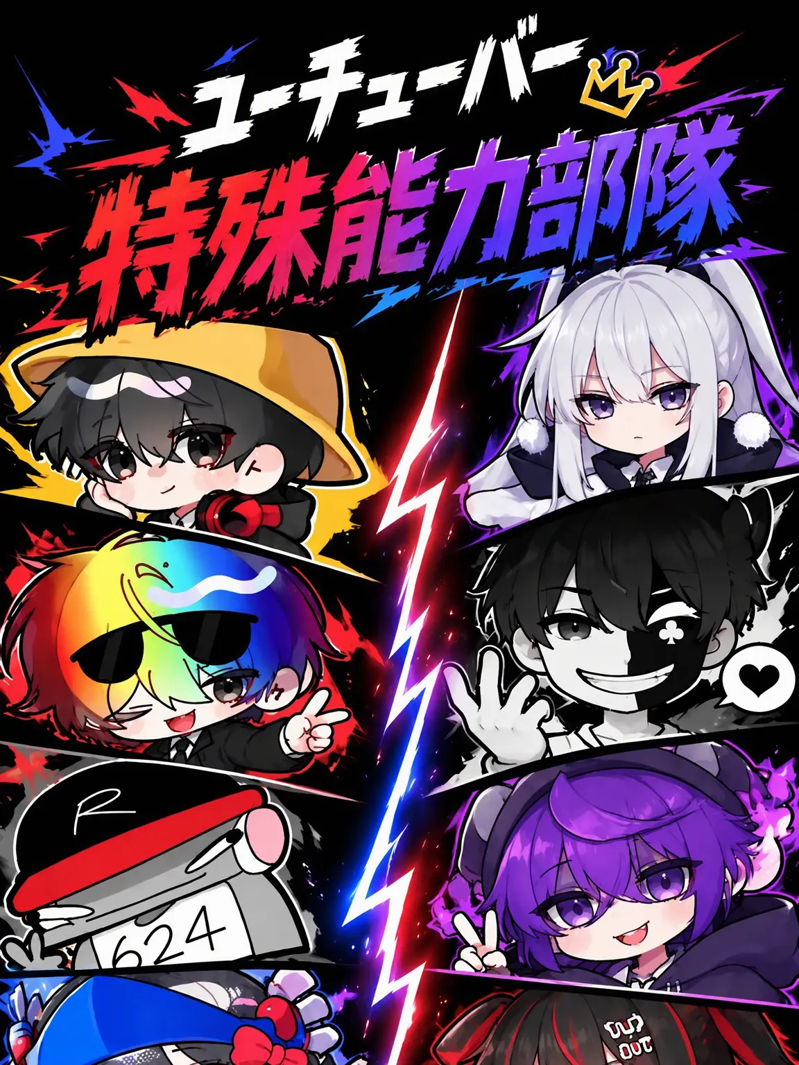 JUSTGUM의 YouTuber特殊能力部隊