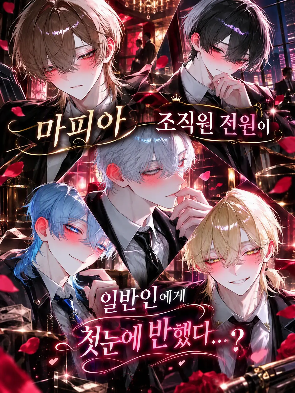 Koko.224의 마피아 조직원 전원이 일반인에게 첫눈에 반하다…?