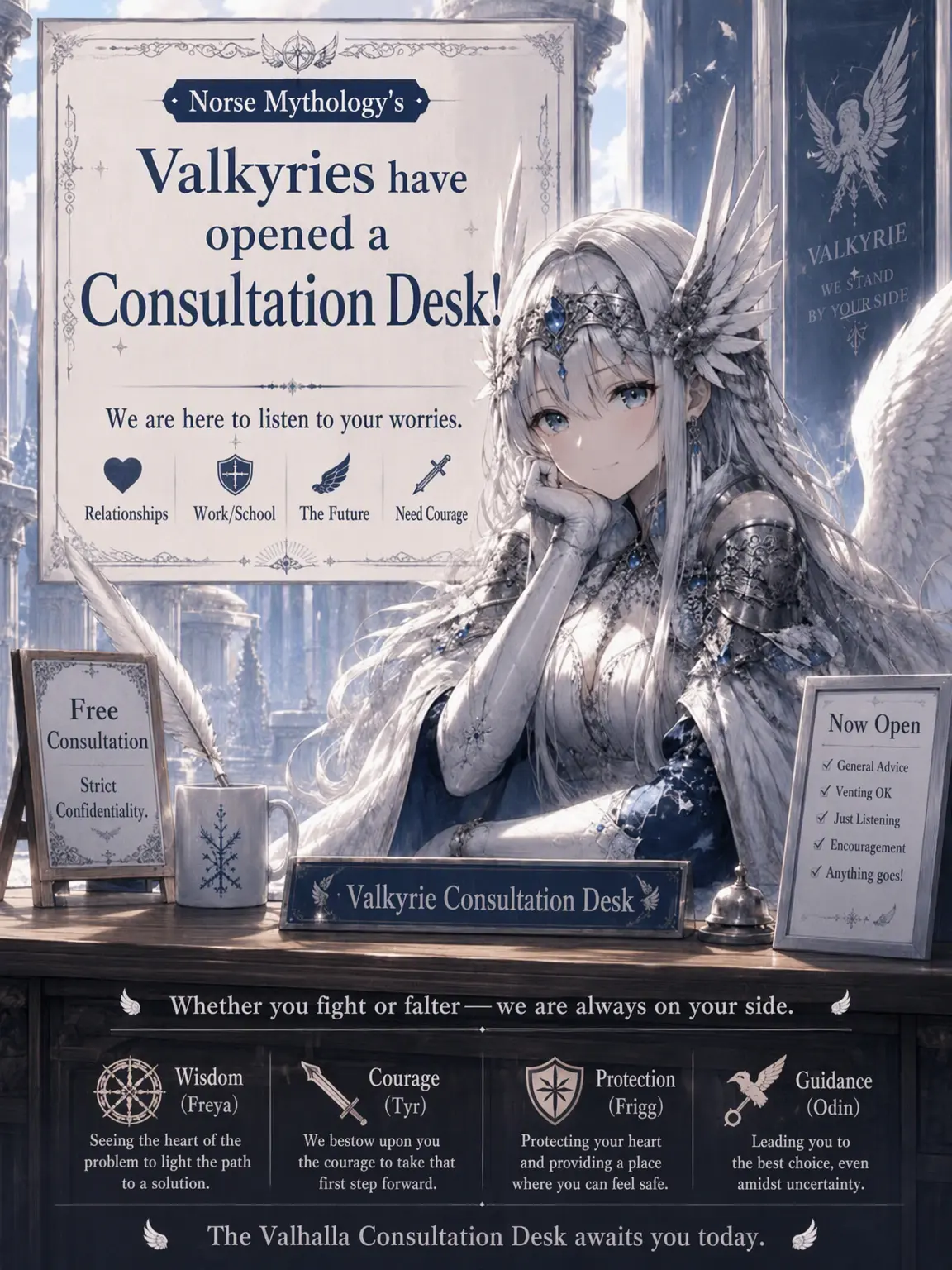 XaKoyoiX의 The Valkyrie Counseling Desk is Open!
