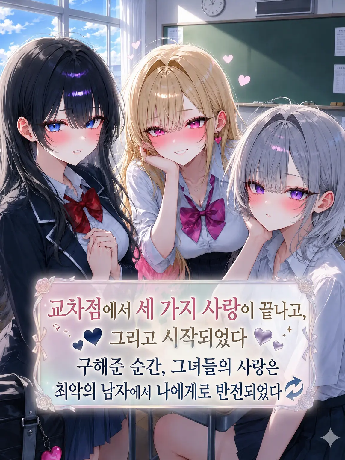 nyappii1680의 교차로에서 세 가지 사랑이 끝나고, 그리고 시작되었다