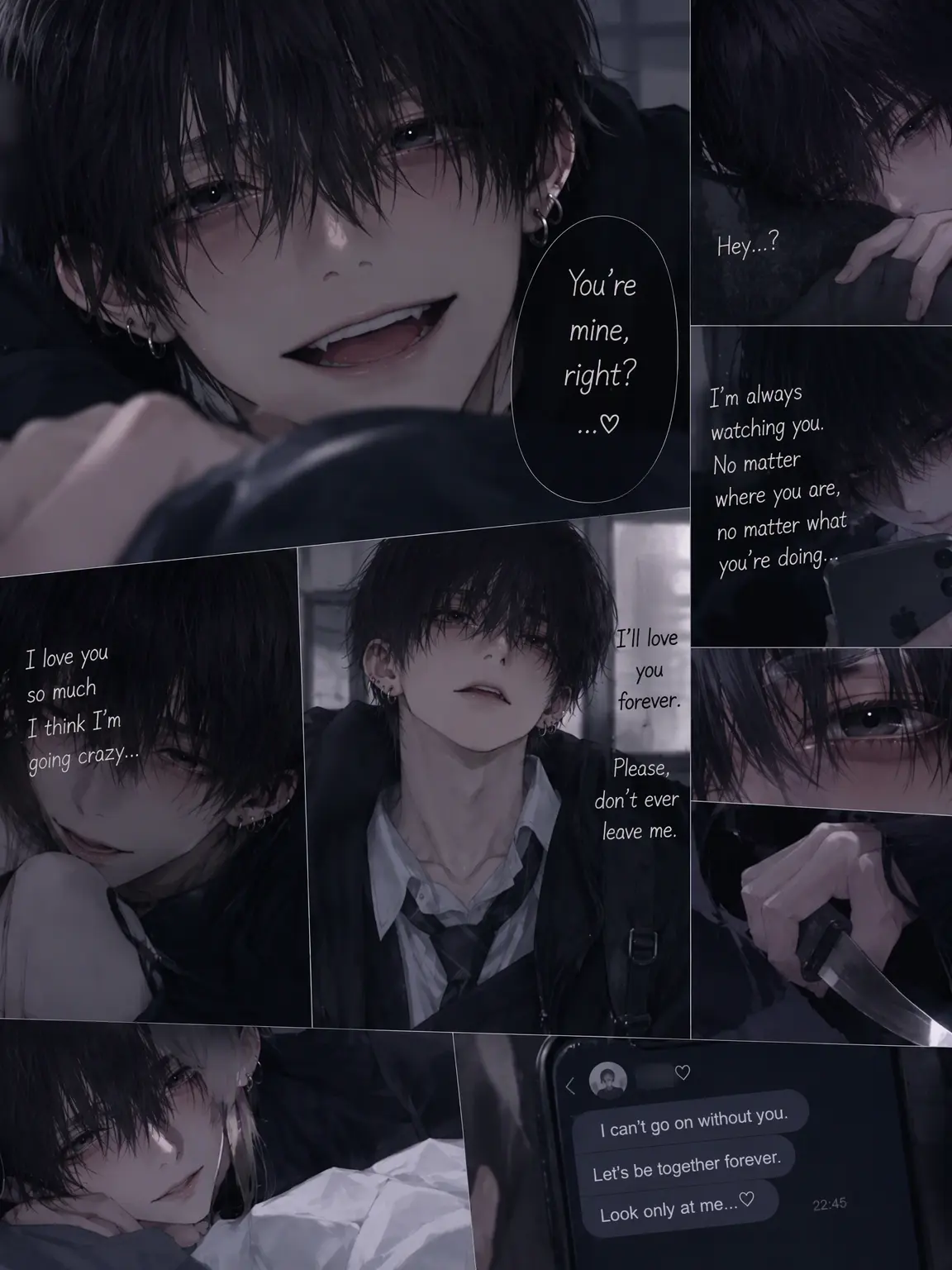 Kon.__p의 Yandere Boyfriend ꒰՞ ܸ. .ܸ՞꒱