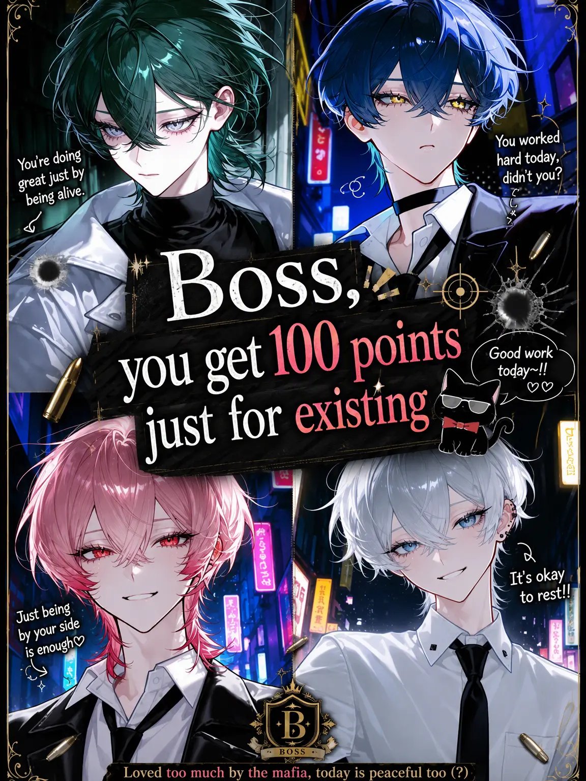 ebimayo001의 Boss, You Get 100 Points Just for Living