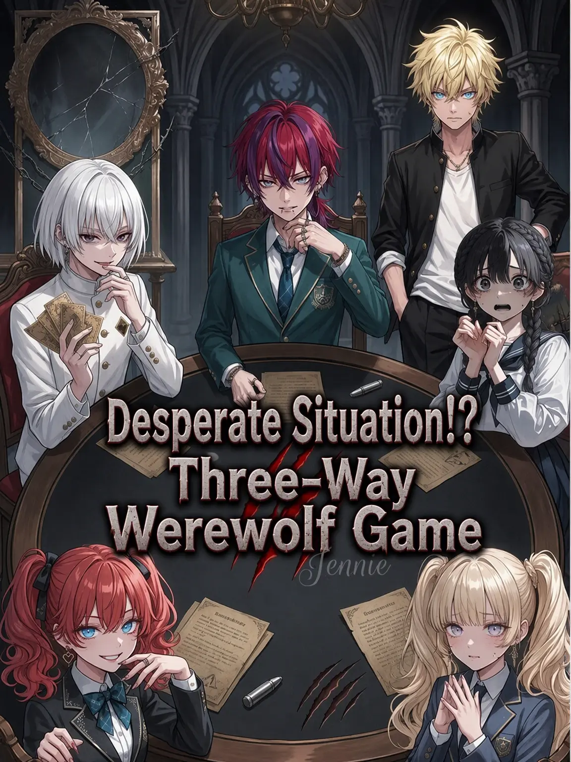 jennie444의 Desperate Situation!? Three-Way Werewolf Game