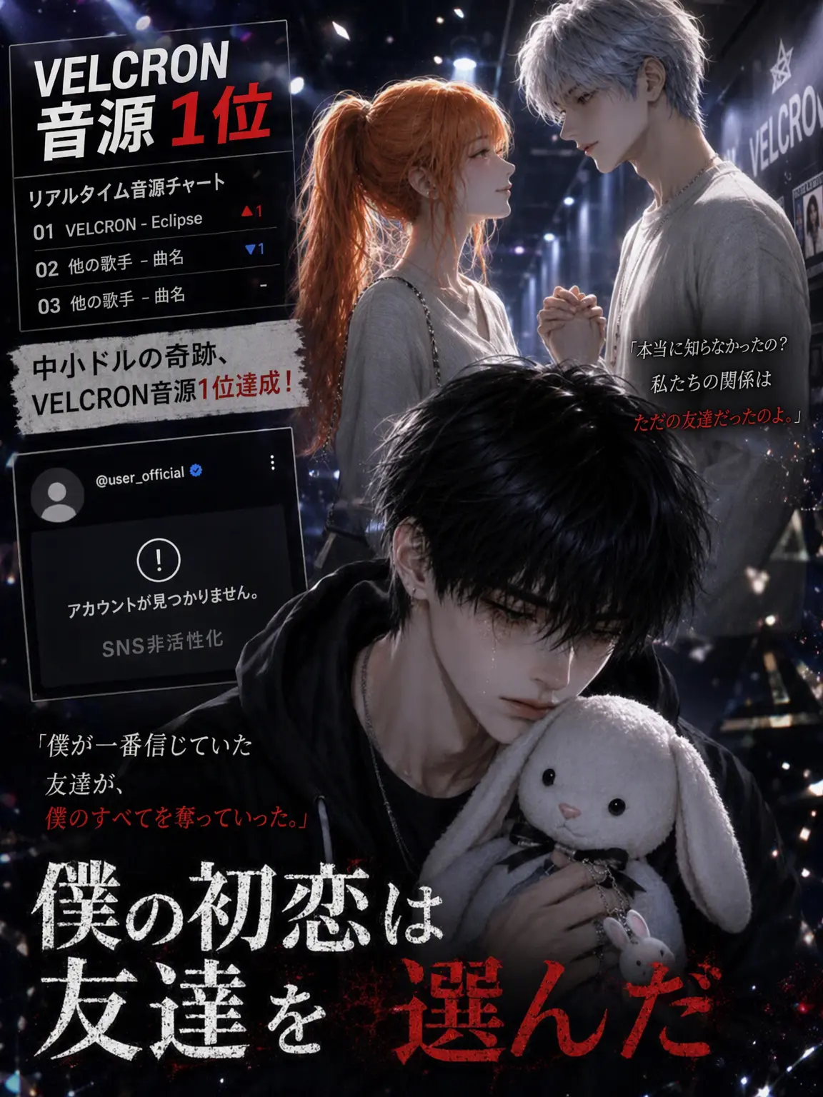 snowhate의 友は笑い、私は崩れ落ちた。