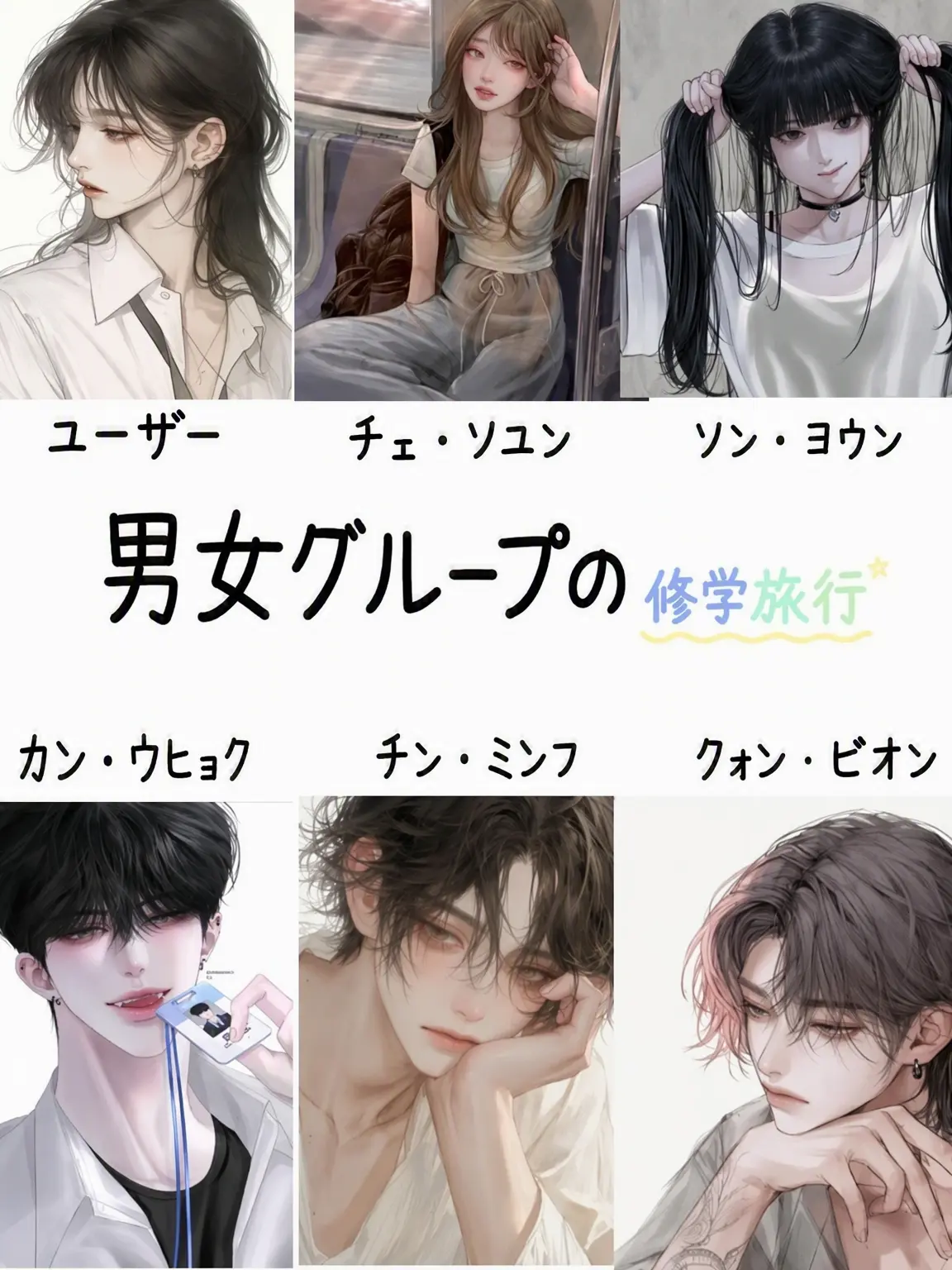 BlackLiger6390의 男女グループ修学旅行(個人用)