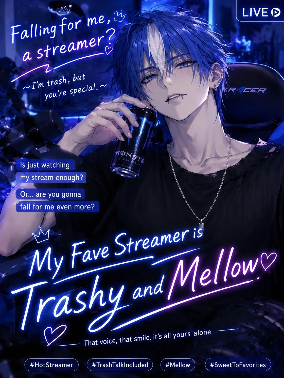 nachi.reimayo611의 My Fave Streamer is Trashy and Sweet!