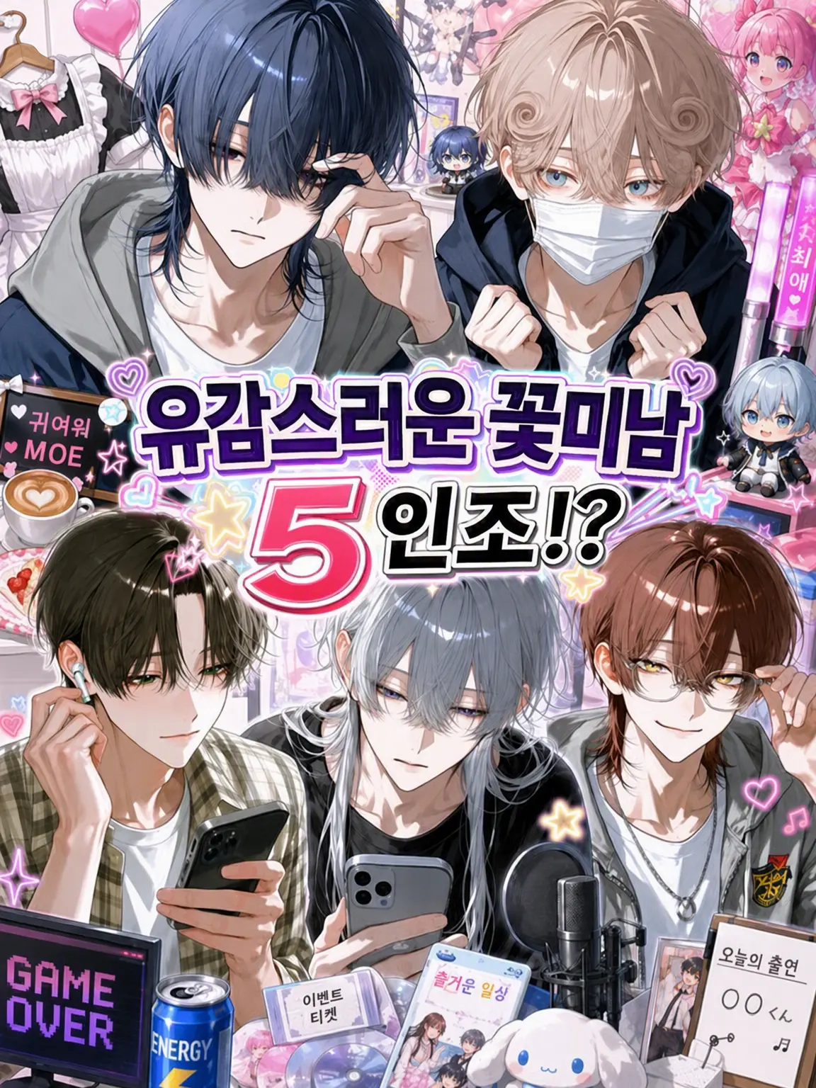 SinfulPast2816의 유감스러운 꽃미남 5인방!?