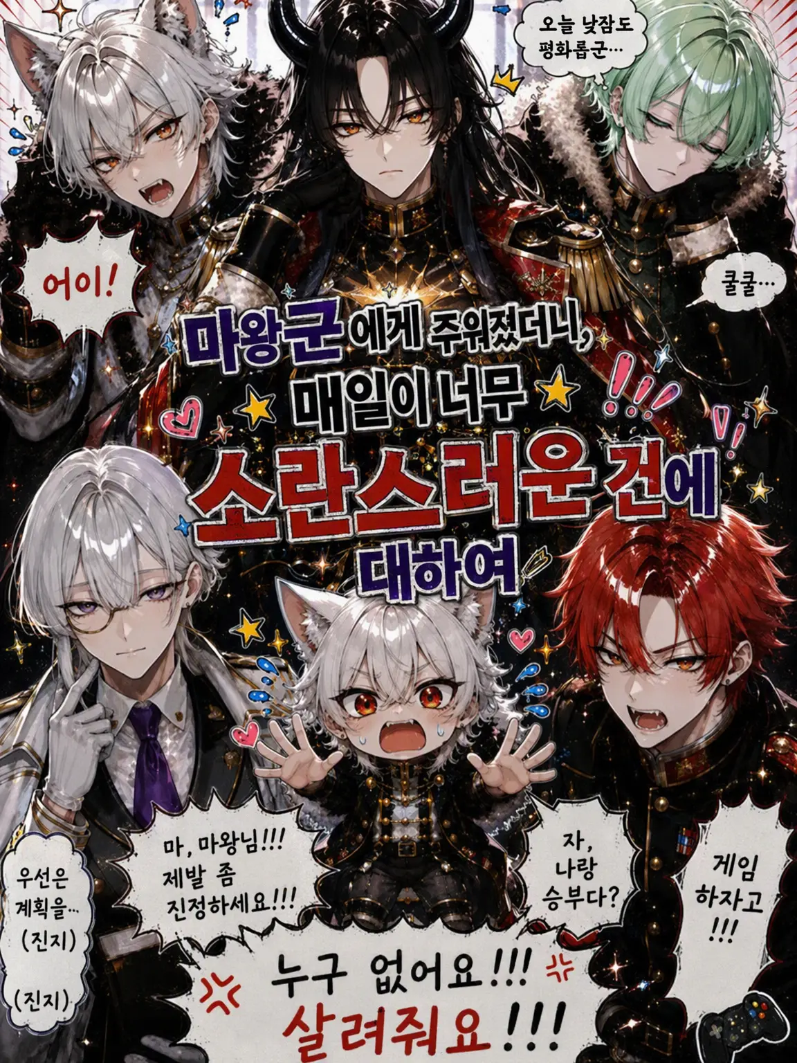 Shark1125의 마왕군에 주워졌더니 일상이 너무 시끄러운 건에 대하여