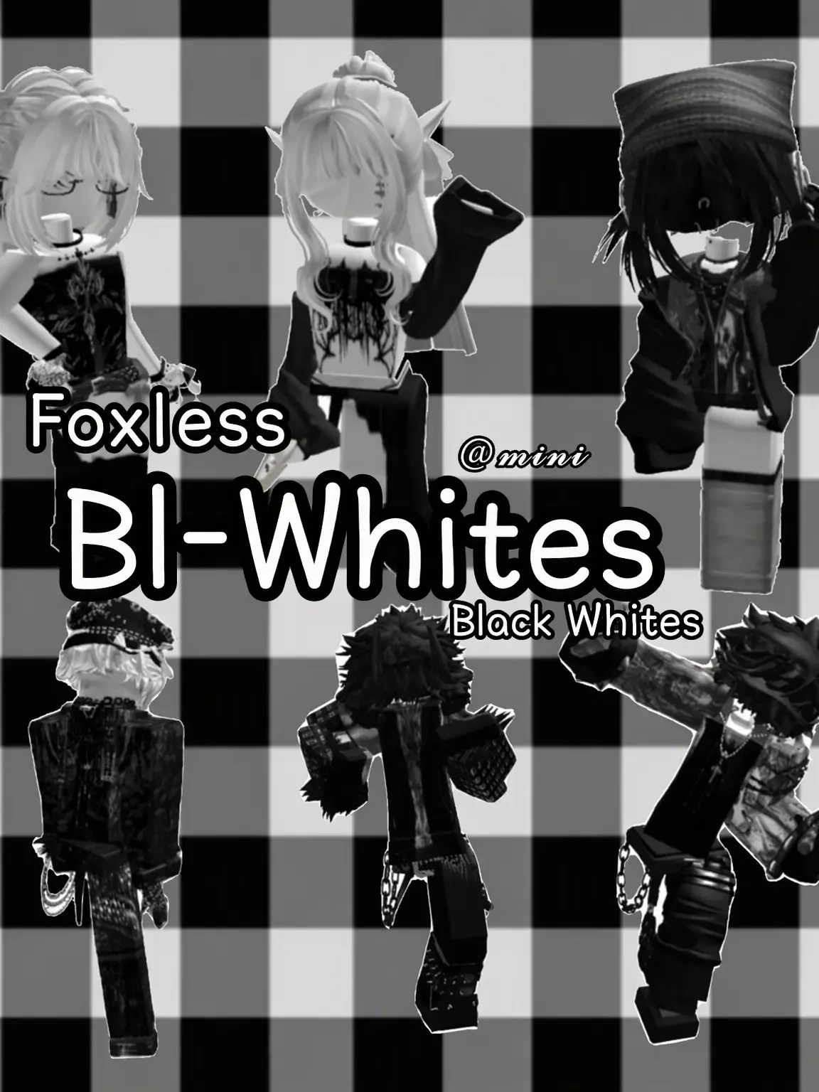 b_bm0112의 【✯Black & White✯】