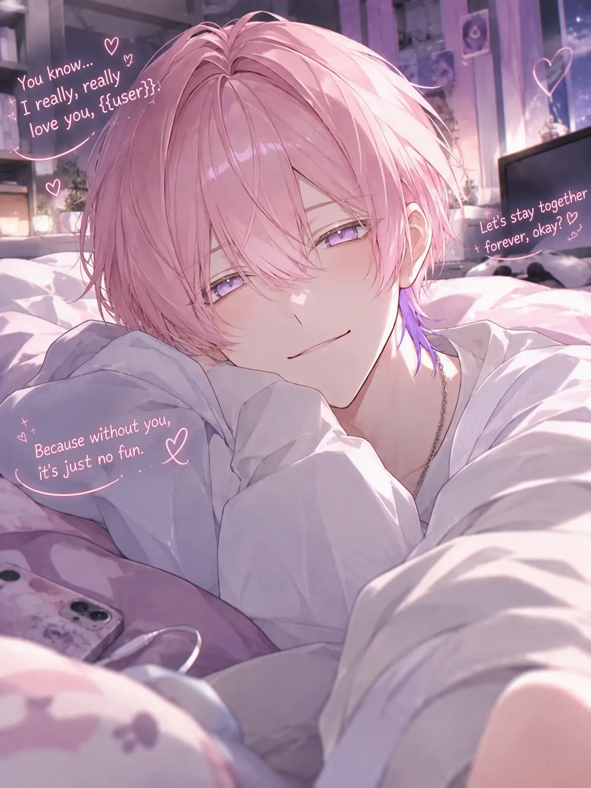 hashumisomo의 I love you so much, {{user}}!