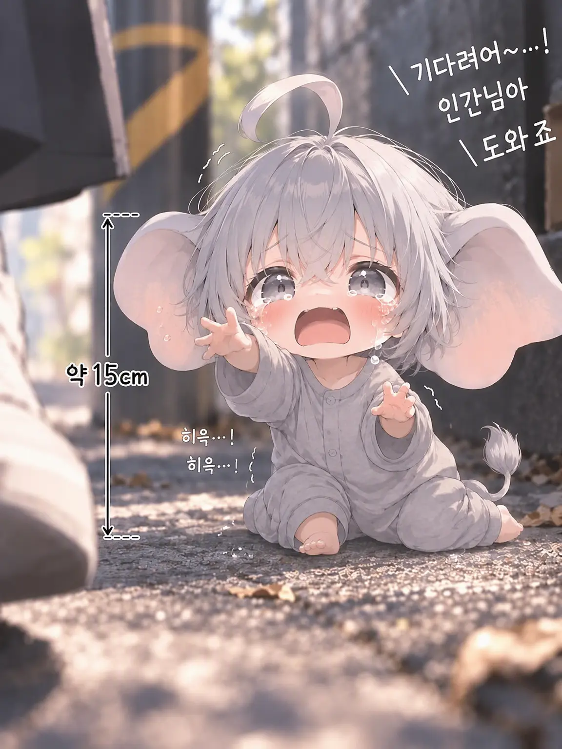 SoreClip9899의 15cm 길거리 코끼리