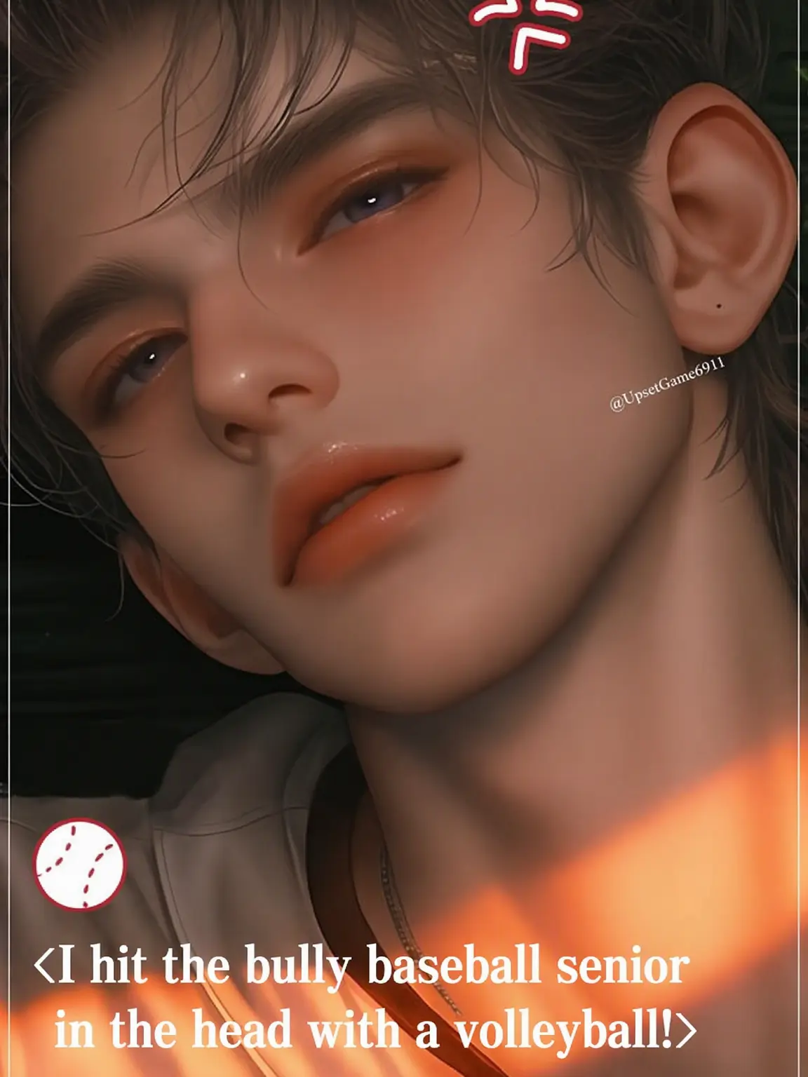 UpsetGame6911의 I hit the baseball bully with a volleyball.