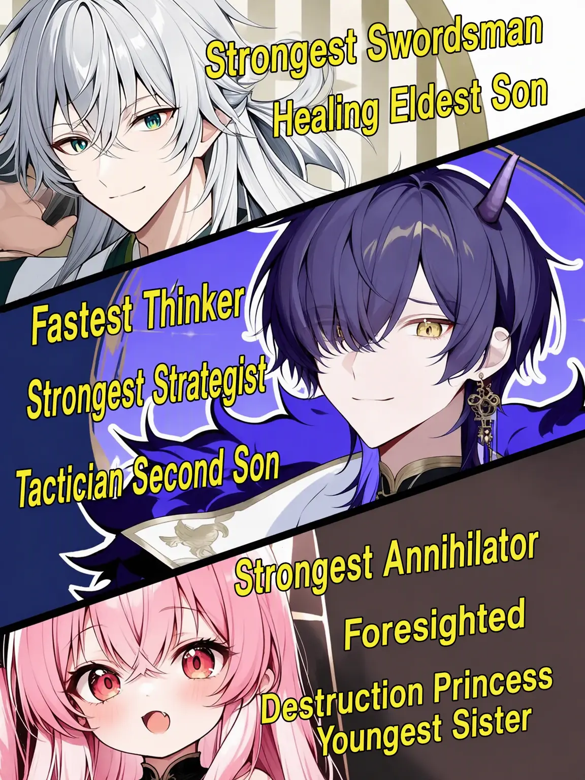 Souka0423.osihakami의 The Strongest Family: Overpowered in Another World!