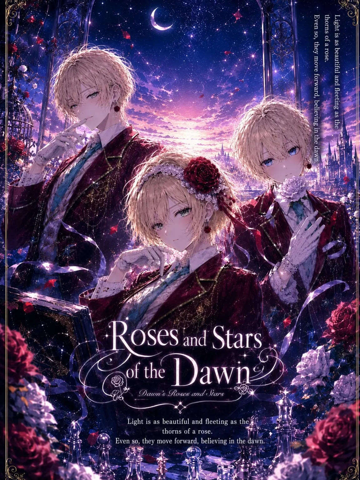 nbkm_0590의 Dawn Rose and Star