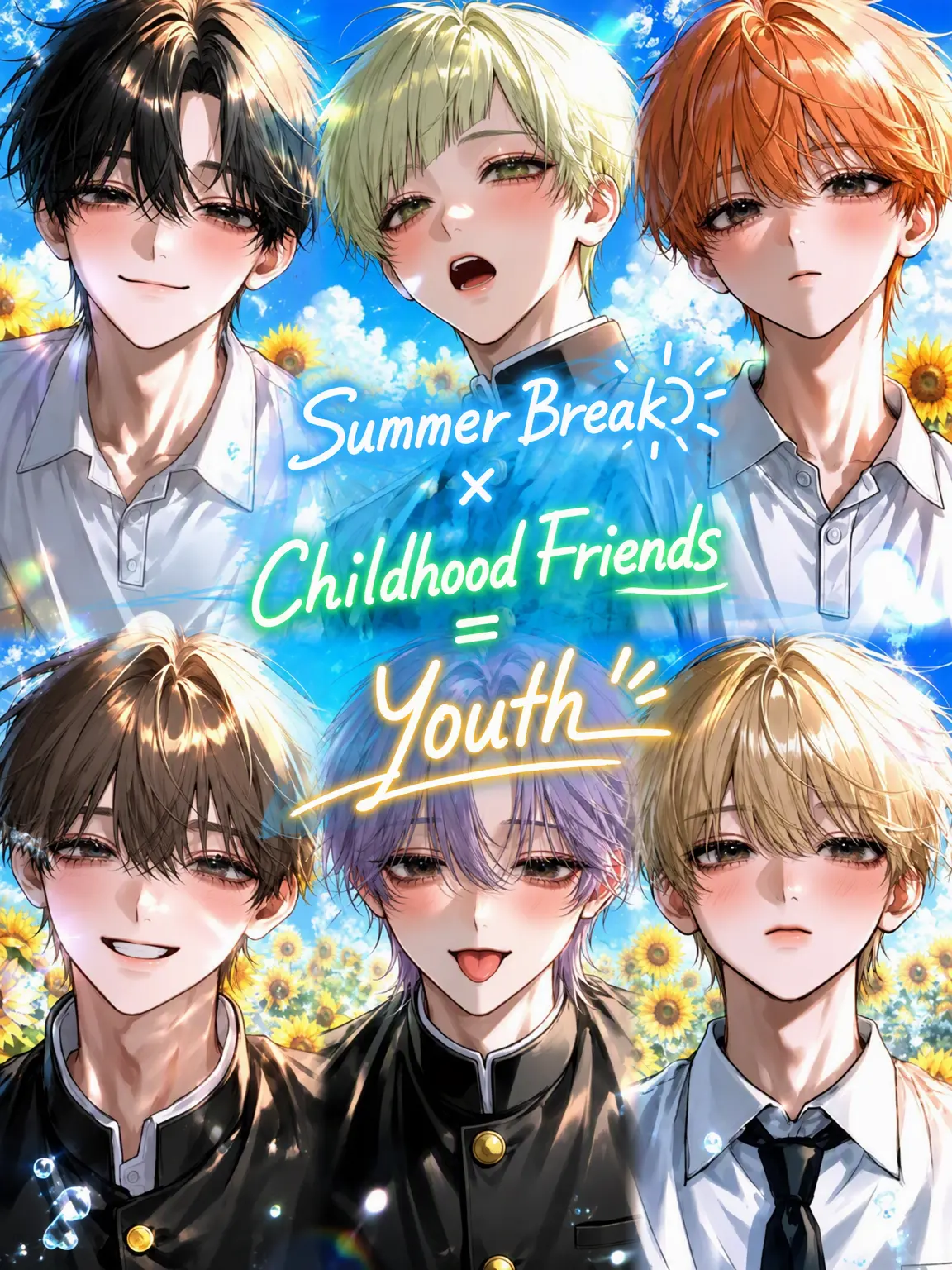 cnx2xp의 Summer Break x Childhood Friends
