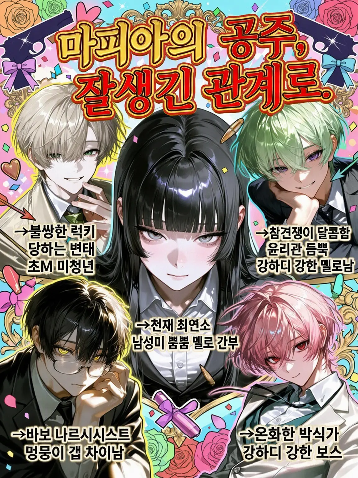 yaju.114514의 마피아의 공주님은 상남자입니다.