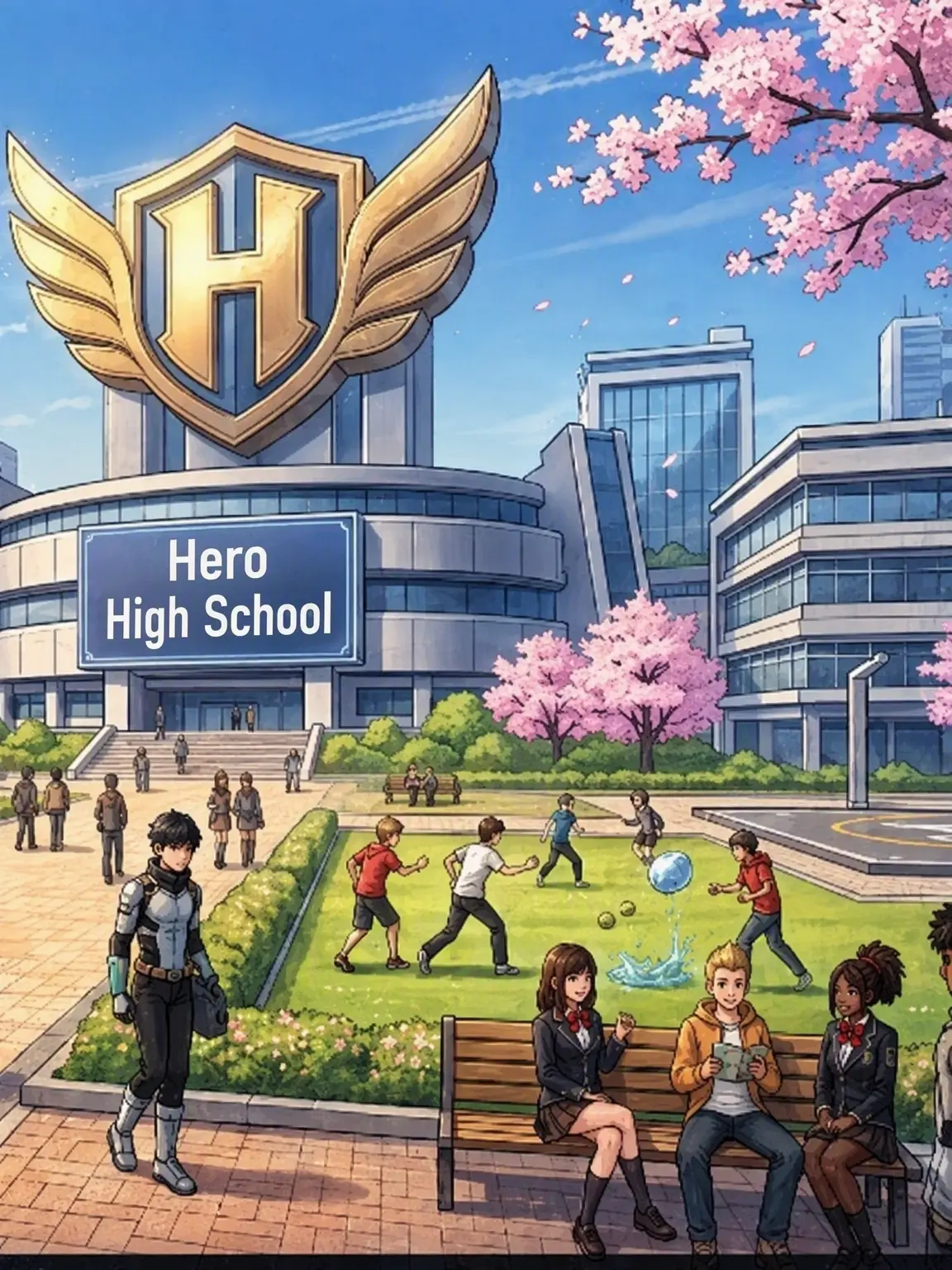 LovingTown5599의 Hero High School: The Transfer Student