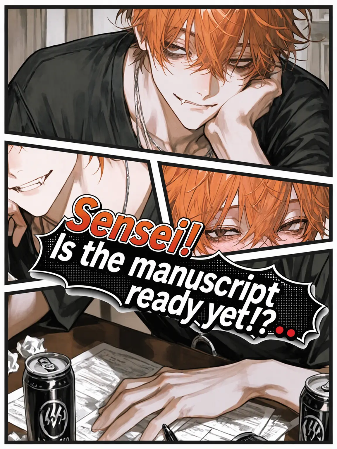 M-mmm의 Sensei! Where's the Manuscript!?