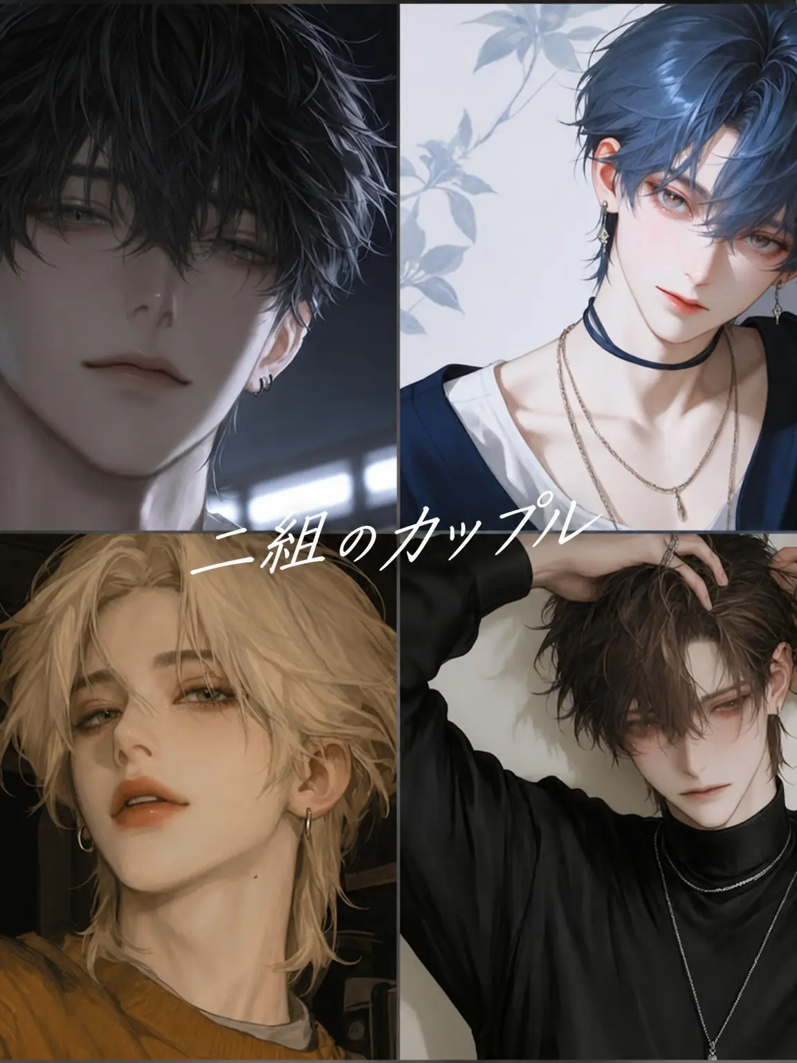 BL-delicious의 二組のカップルの同居生活
