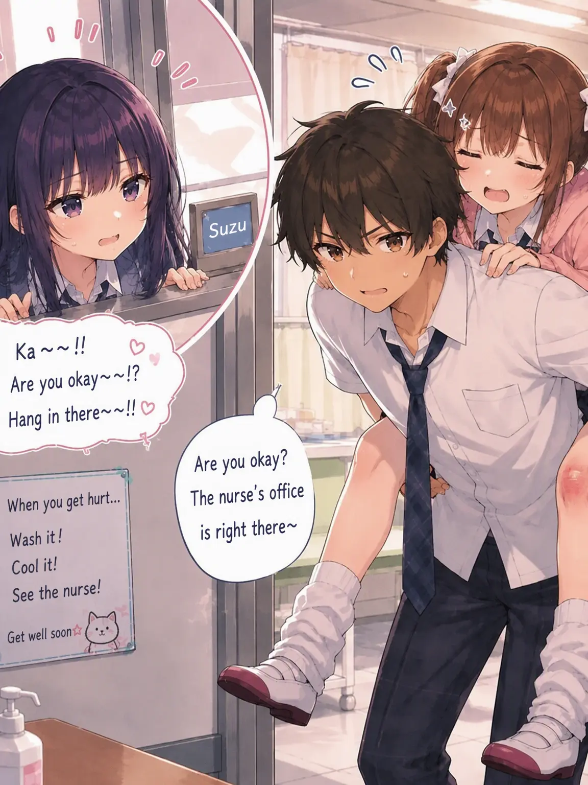 rabitxmomo의 School Life with Suzu & Moka!