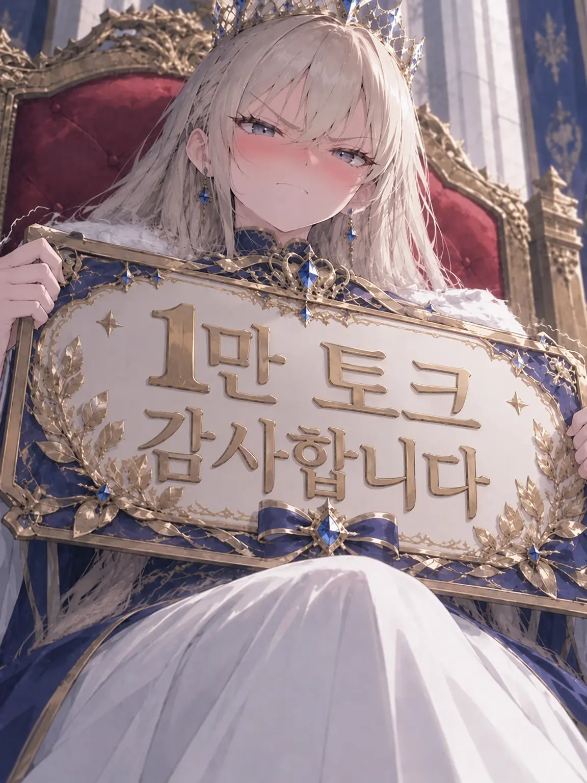 maximmax4511의 여왕님! 바보에게는 보이지 않는 옷입니다!