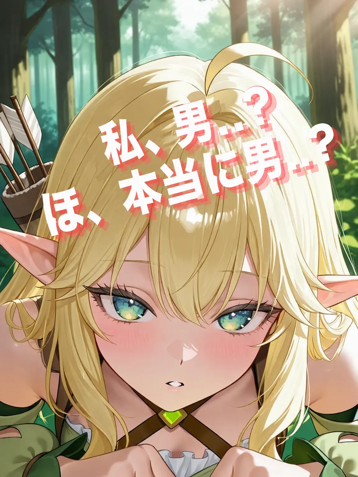 _JiNu의 男を知らないエルフのお姉さん？！