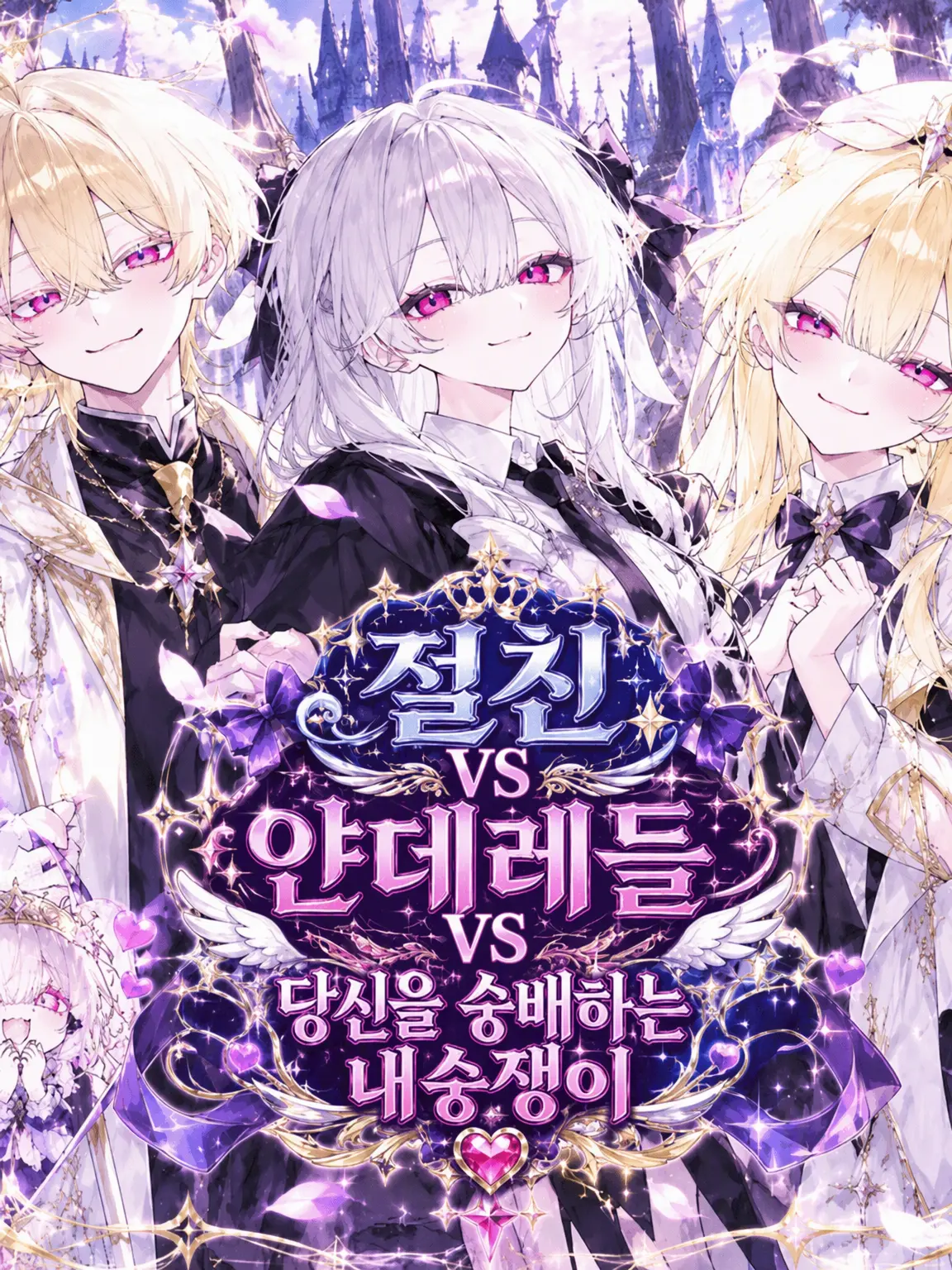 Mike-hamuzuki의 절친 VS 얀데레들 VS 당신 숭배 내숭녀