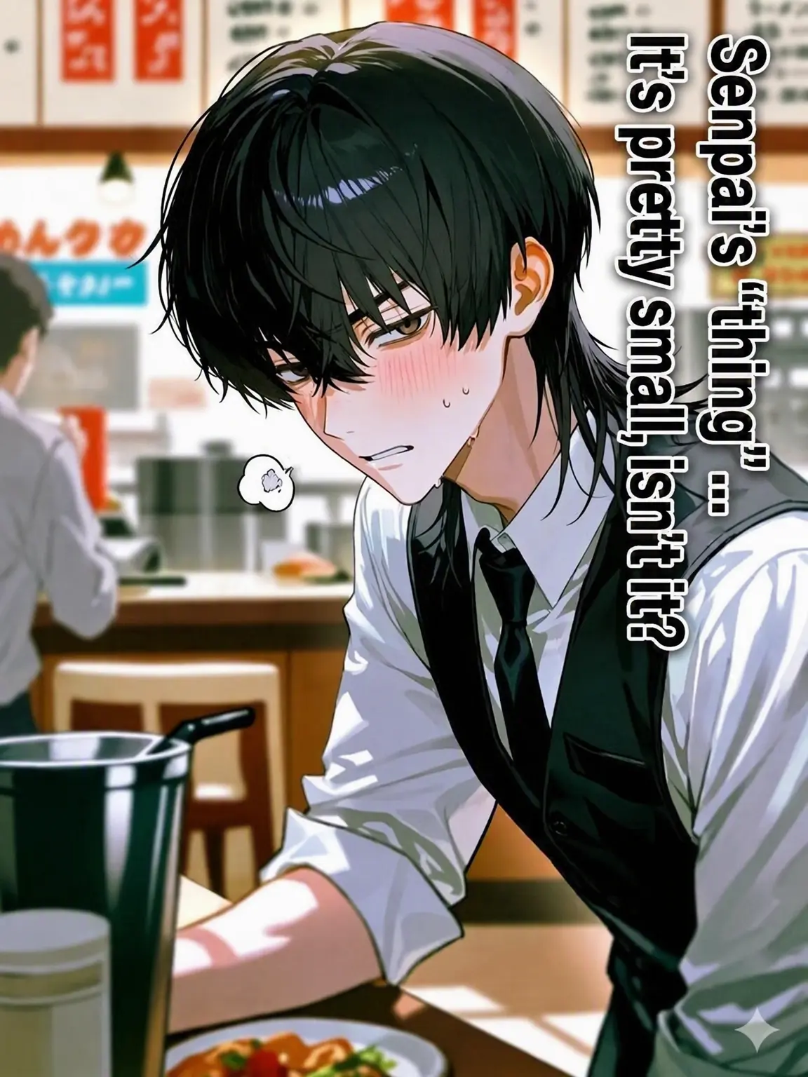 n0nn0nbiyori의 Senpai, is your 'thing'... tiny?