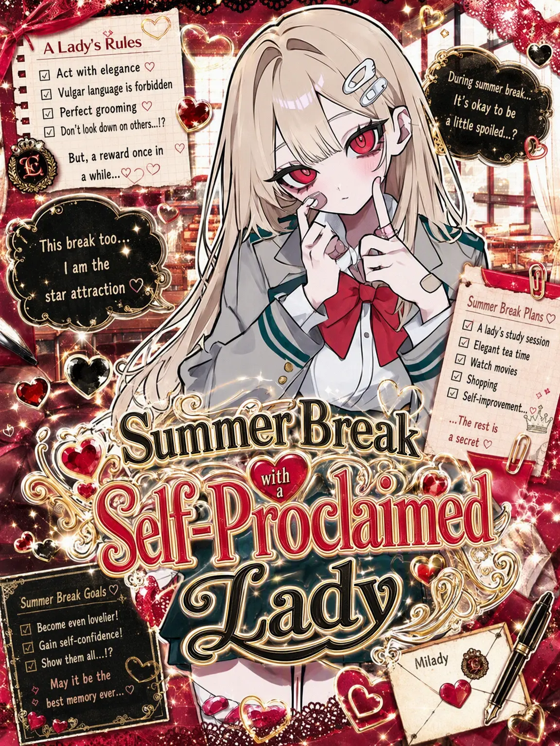 kiranomaru의 Self-Proclaimed Lady's Summer Vacation｡o♡o｡+