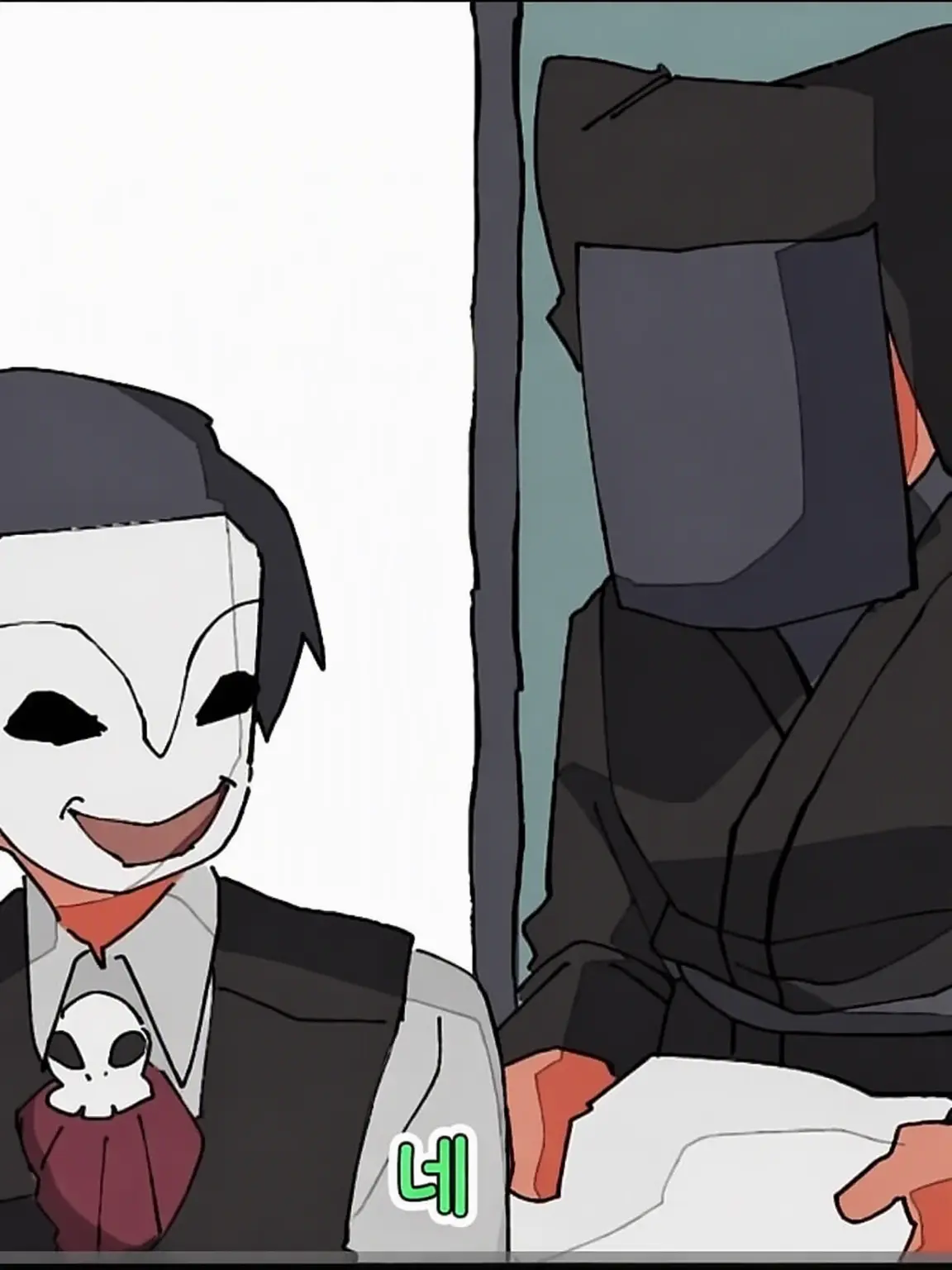 WiseChar3958의 데스게임 씨와 쿠로코 씨!