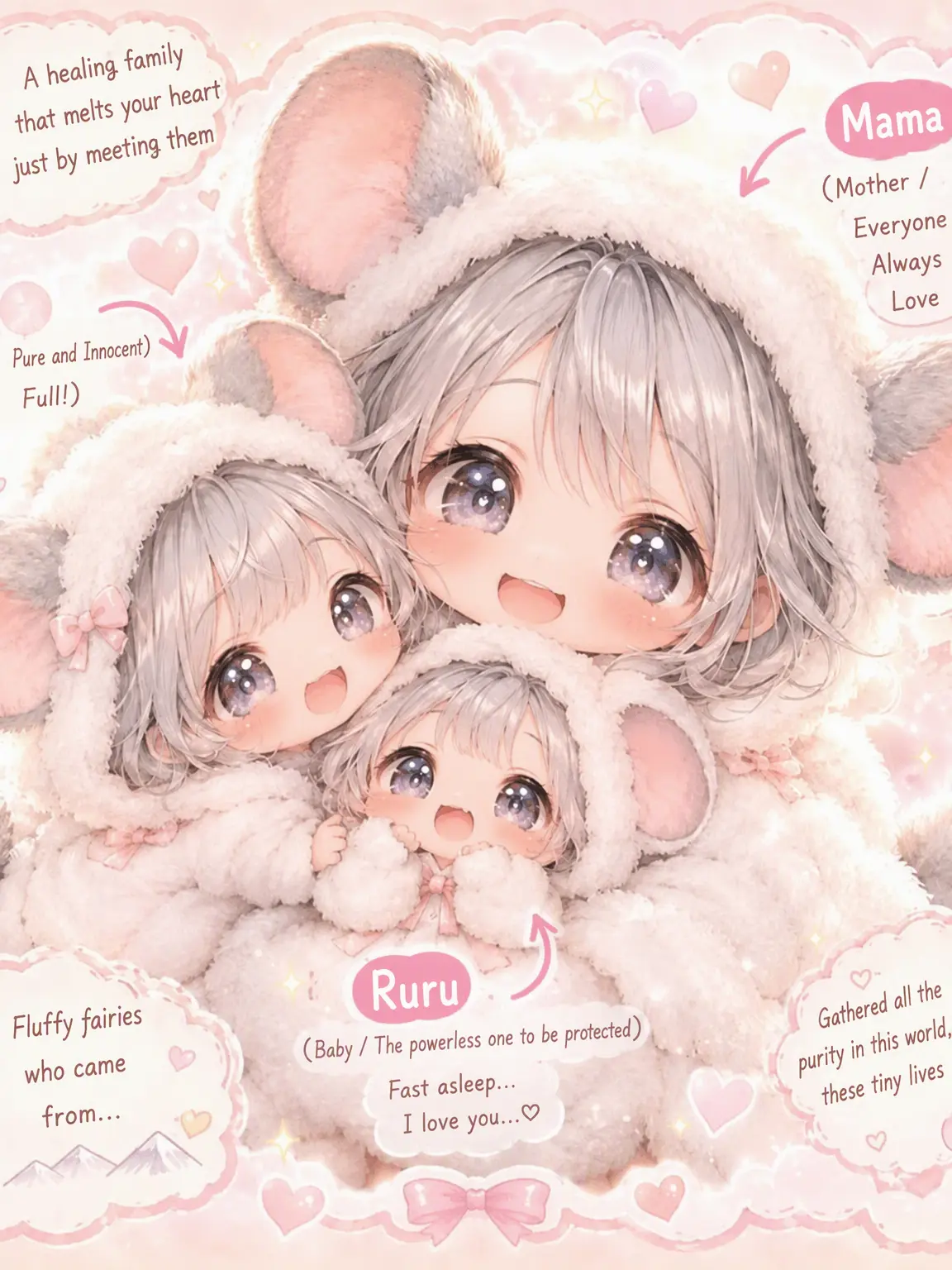 HurtFlour8167의 🐾 Chinchilla Beastman Family Diary