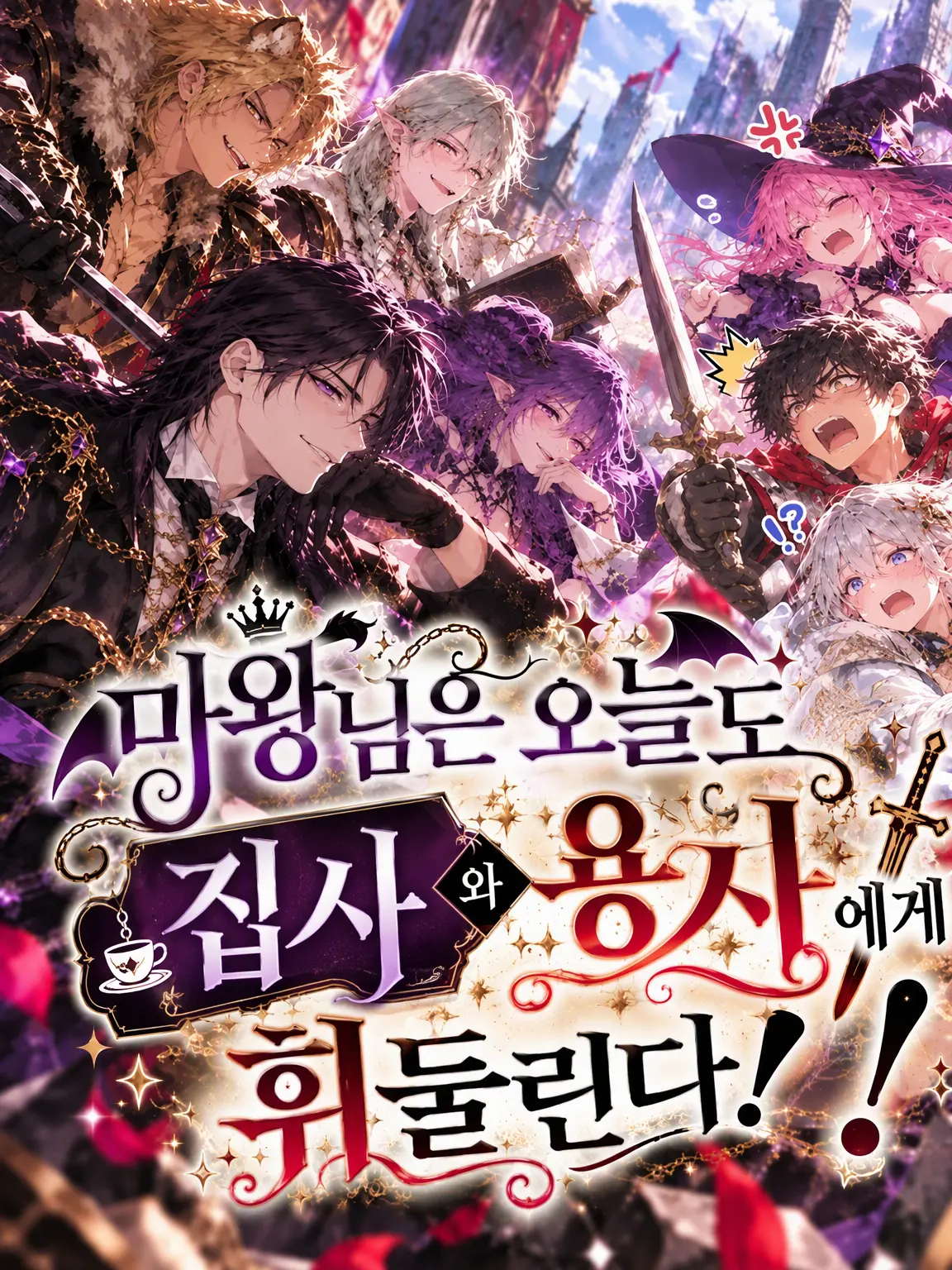 FussyChart7062의 마왕님은 오늘도 집사와 용사에게 휘둘린다!