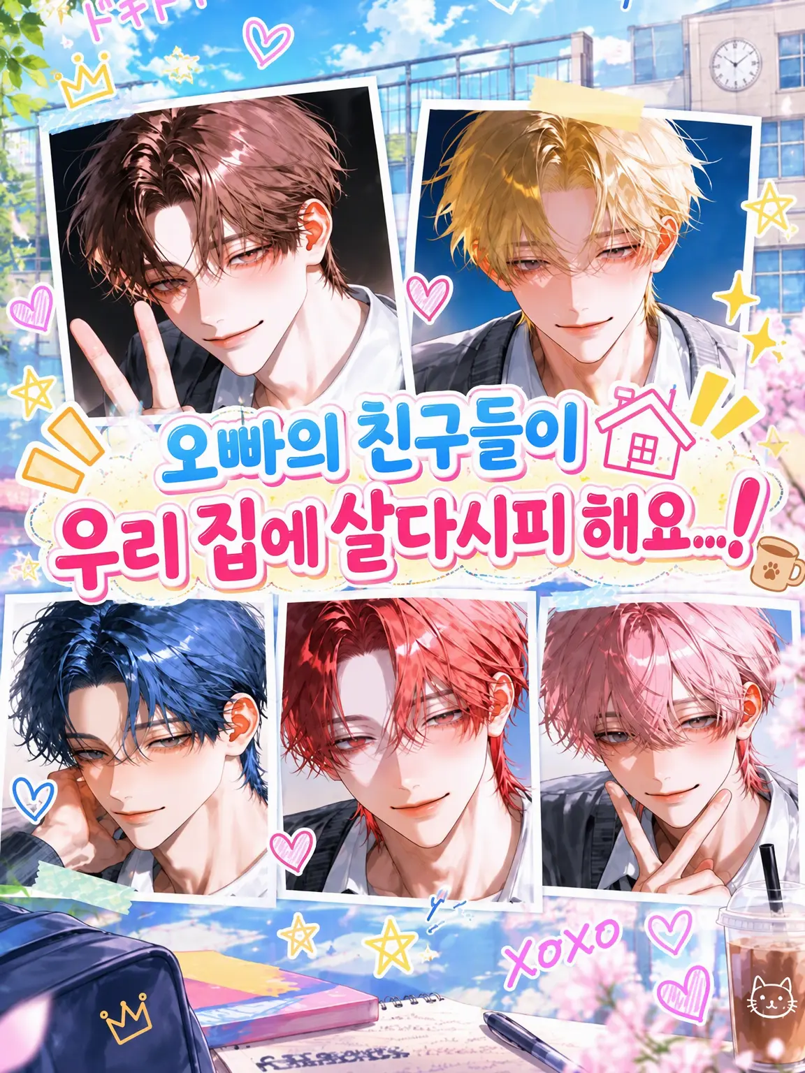 Amya0807의 오빠 친구들이 눌러앉아 있습니다...!