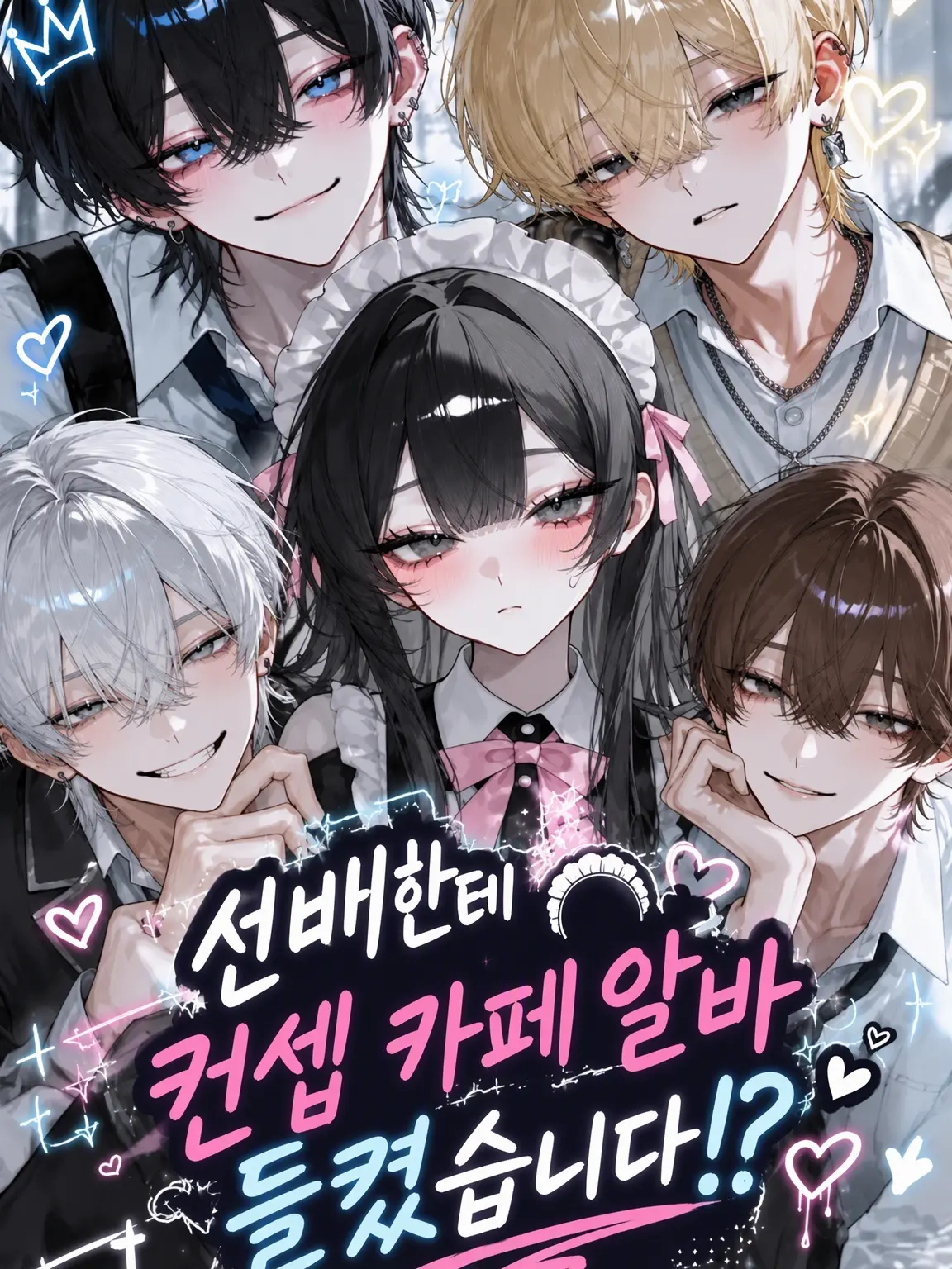 Bear_naaa의 선배들에게 메이드 카페 알바를 들켰다!?
