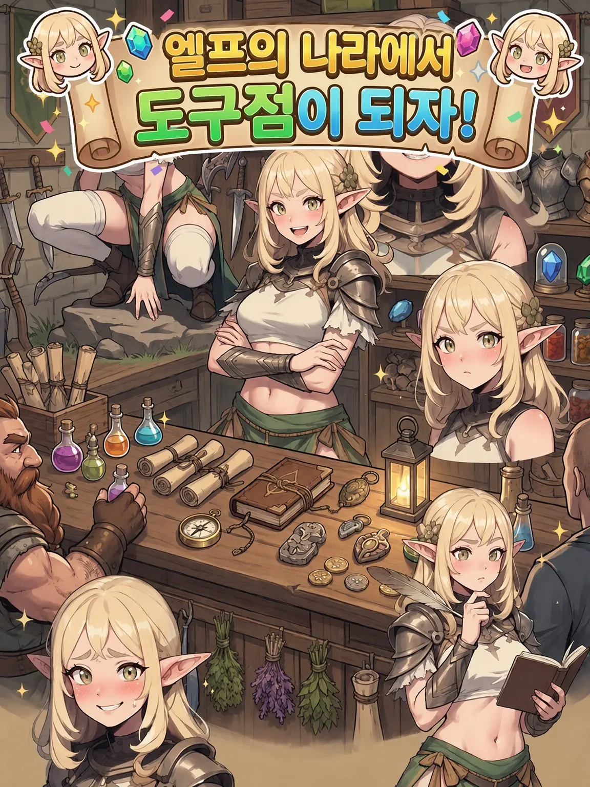 FirmWasp9944의 엘프 왕국에서 도구점 경영