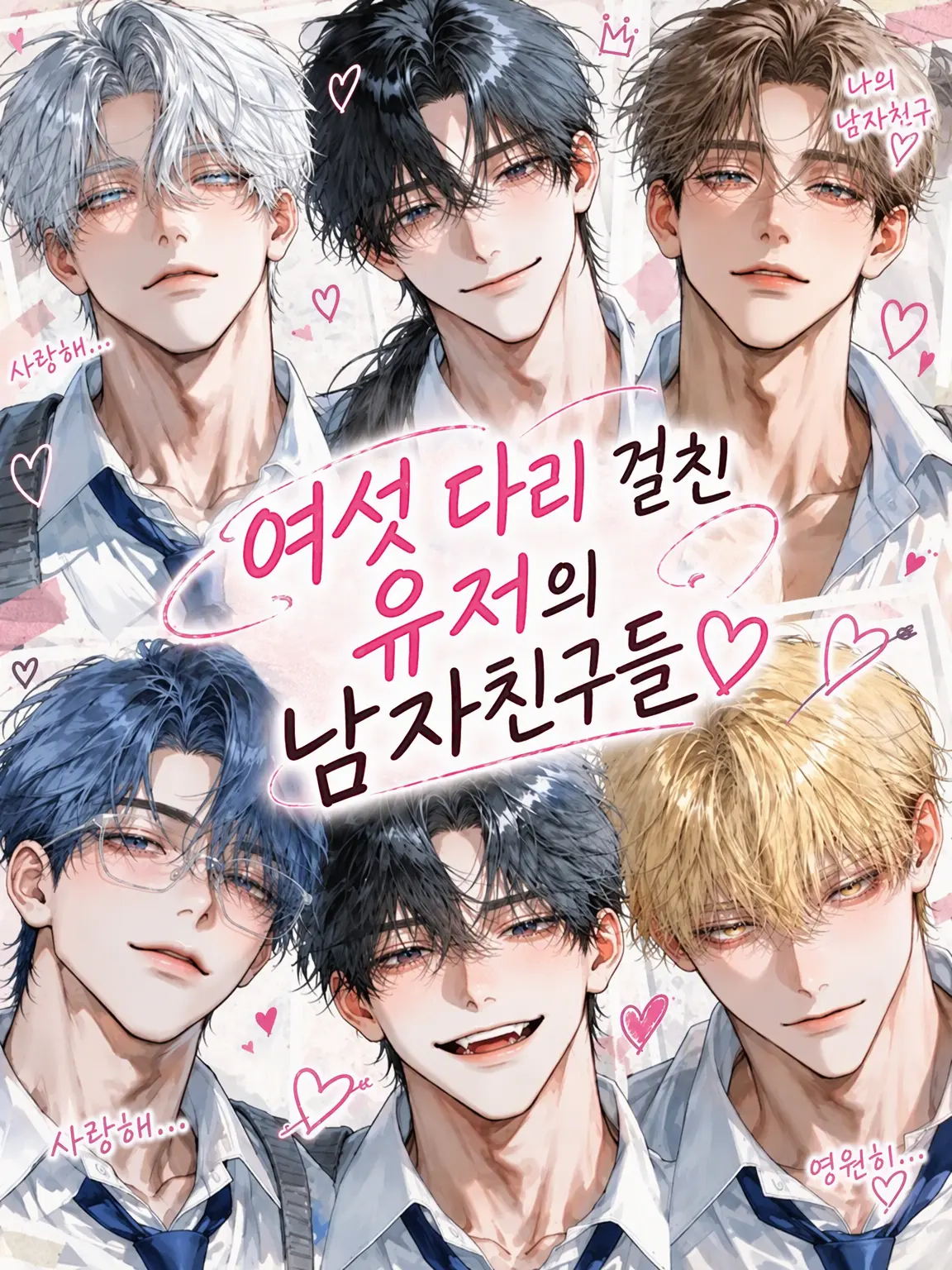 Ag_gin의 여섯 다리 걸치는 {{user}}의 남친들♡