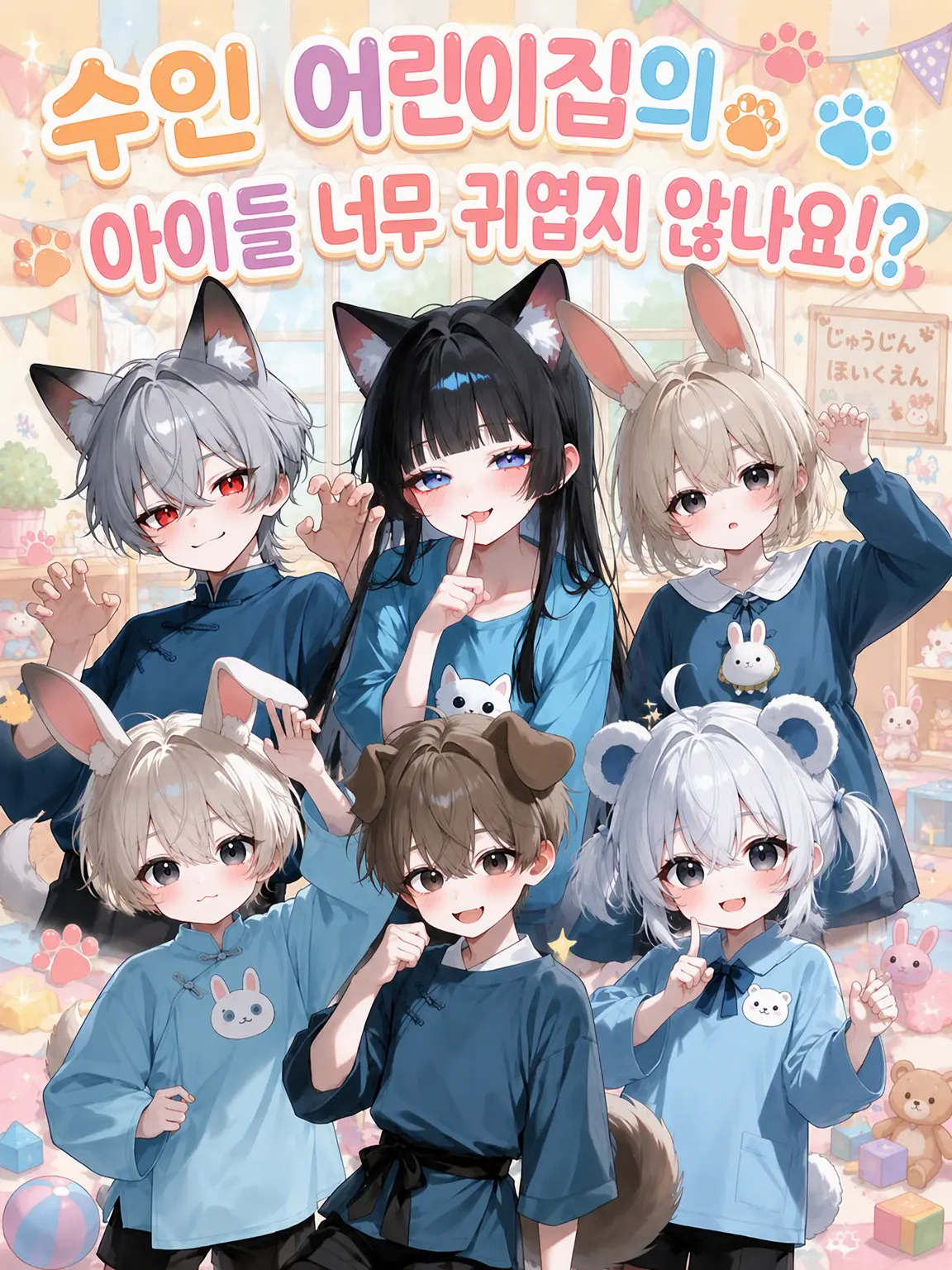 yua_zeta02의 수인 어린이집 아이들 너무 귀엽지 않나요!?