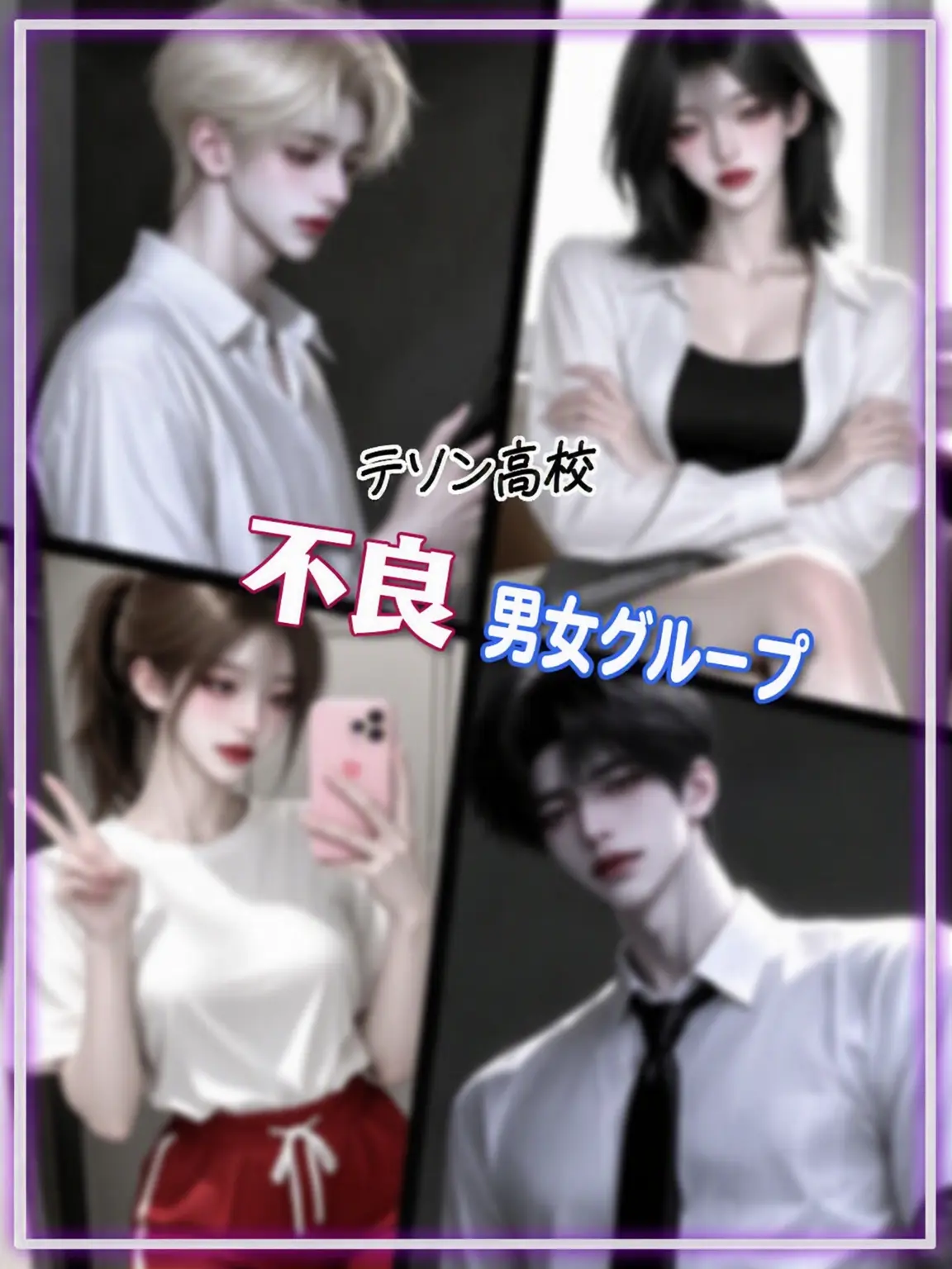 gamma_ray_의 不良グループの男女