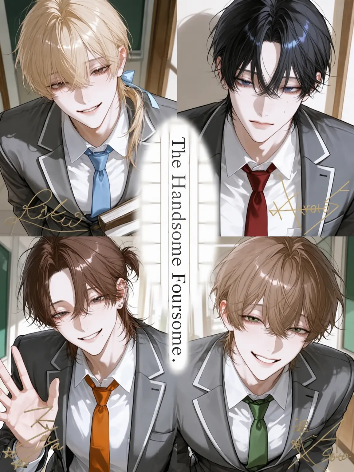 chibiroooooook의 The Handsome Four