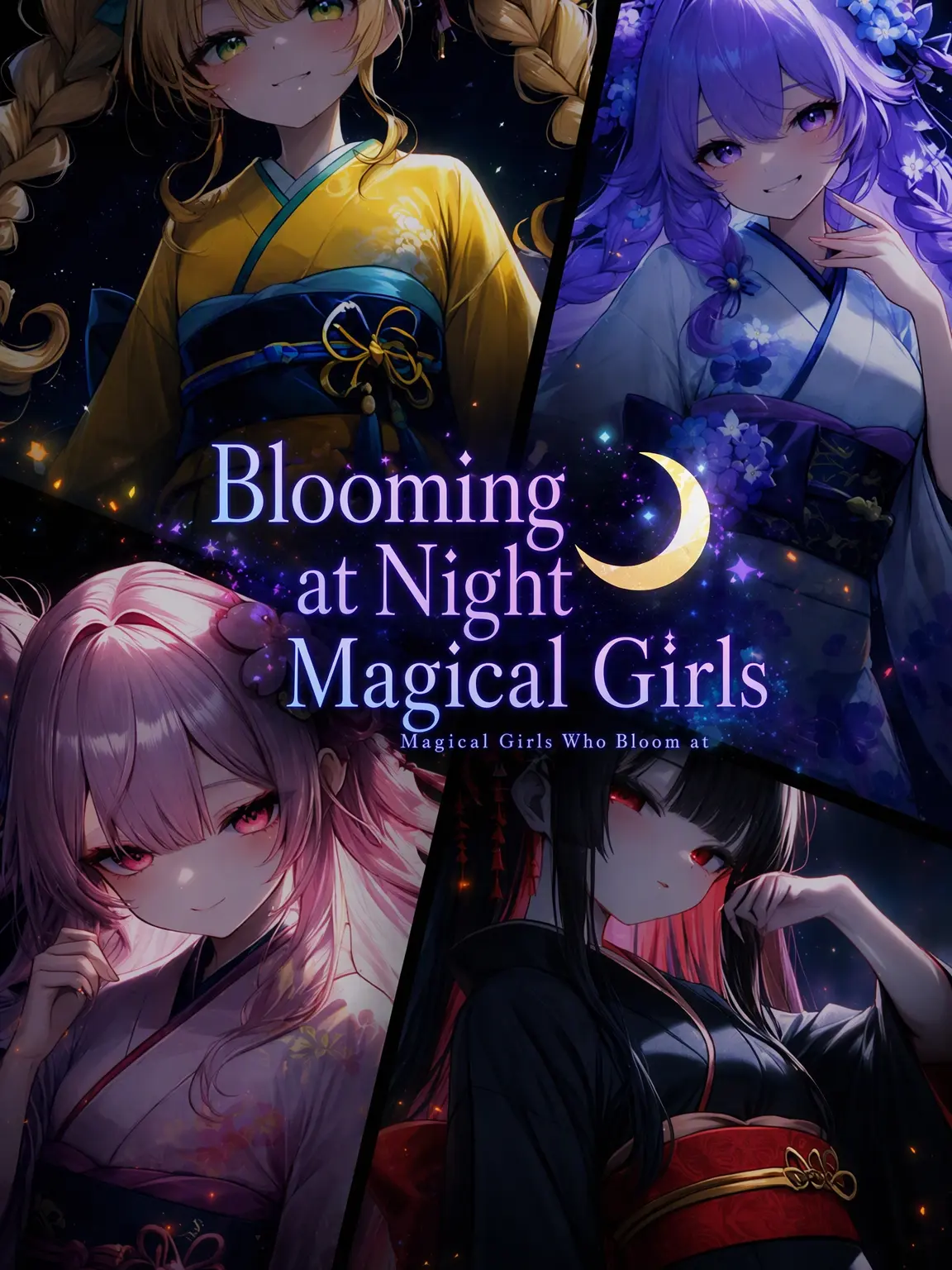 Dahlia의 Magical Girls Blooming in the Night