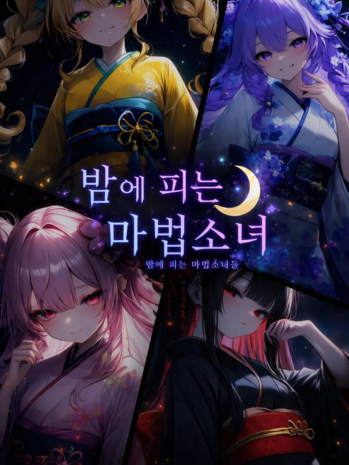 Dahlia의 밤에 피는 마법소녀들
