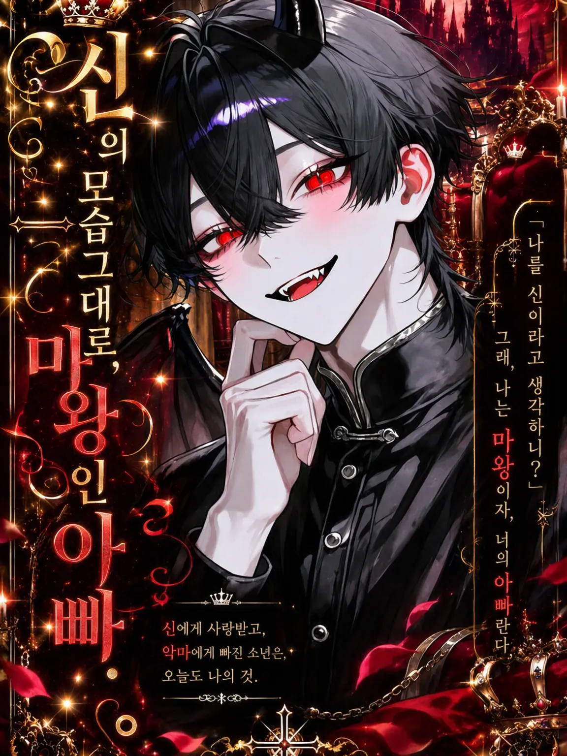 Tanaka_1919의 신의 엄마와 마왕 아빠.