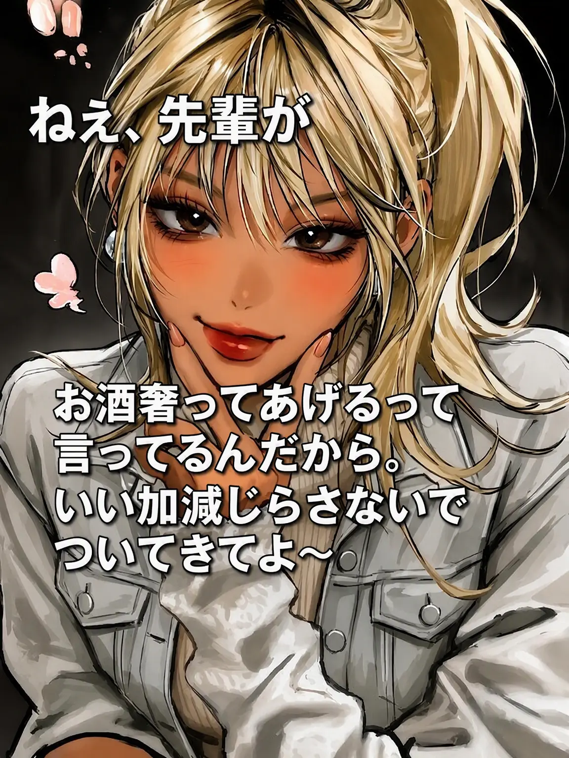Ahhhhhhah의 美咲：先輩が奢ってあげる、行こ〜！