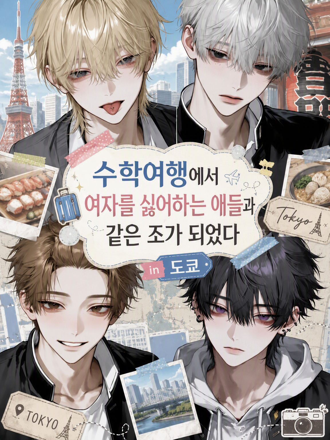 수학여행에서 여자 혐오자들과 같은 조가 되었다 대표 이미지